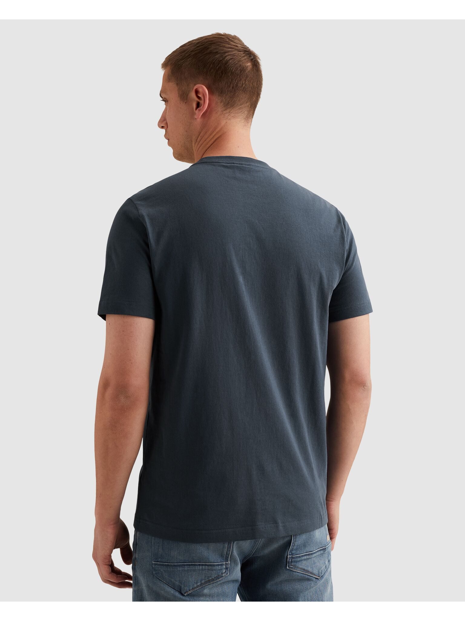 PME LEGEND Print-Shirt T-shirt RH open end jersey Sommershirt mit Logo-Print