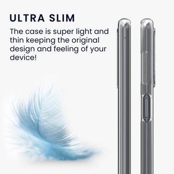 kwmobile Handyhülle Hülle für Samsung Galaxy M52 5G, Silikon Handyhülle transparent - Handy Case gummiert