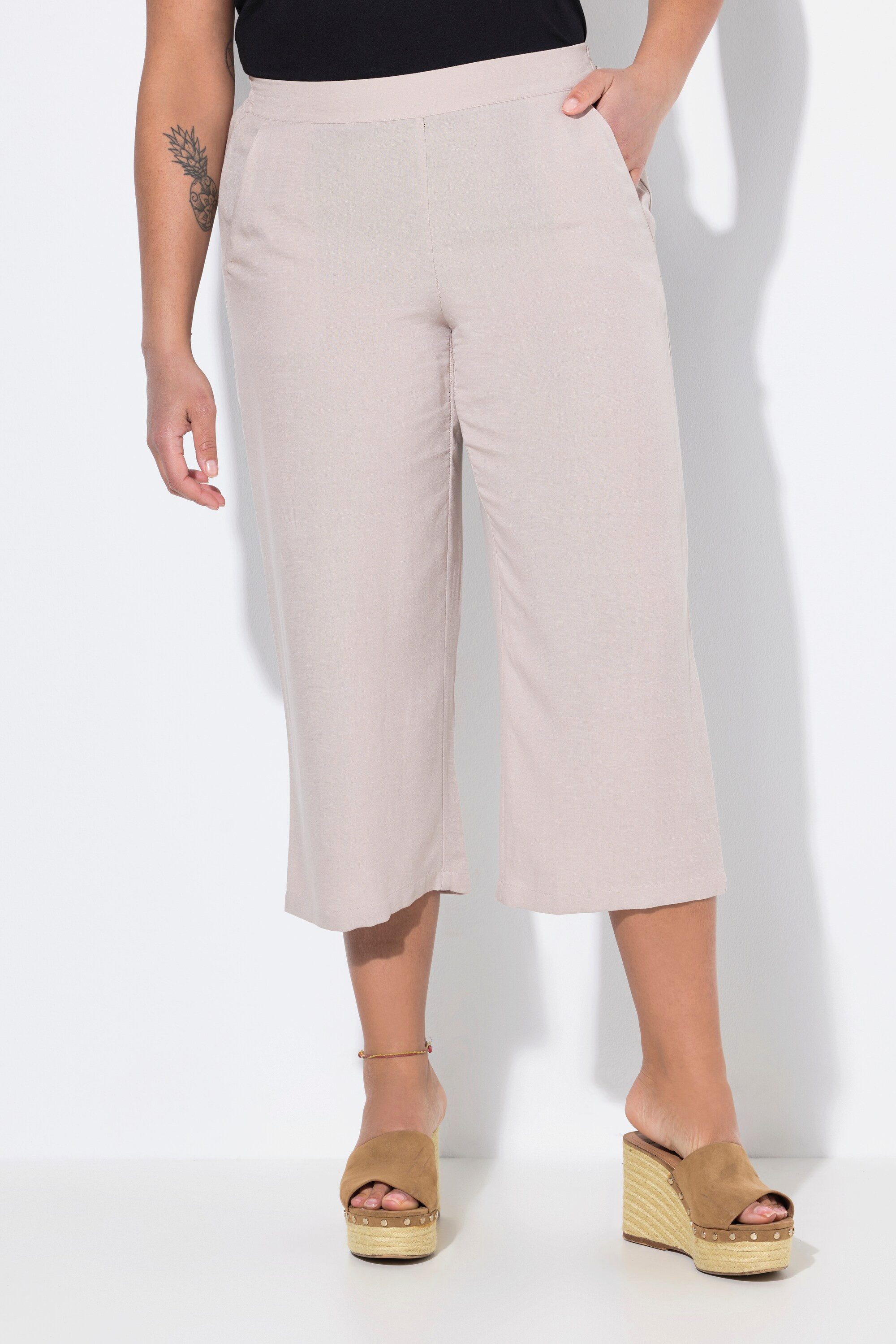 MIAMODA Culotte Culotte weites Bein Leinenmix günstig online kaufen