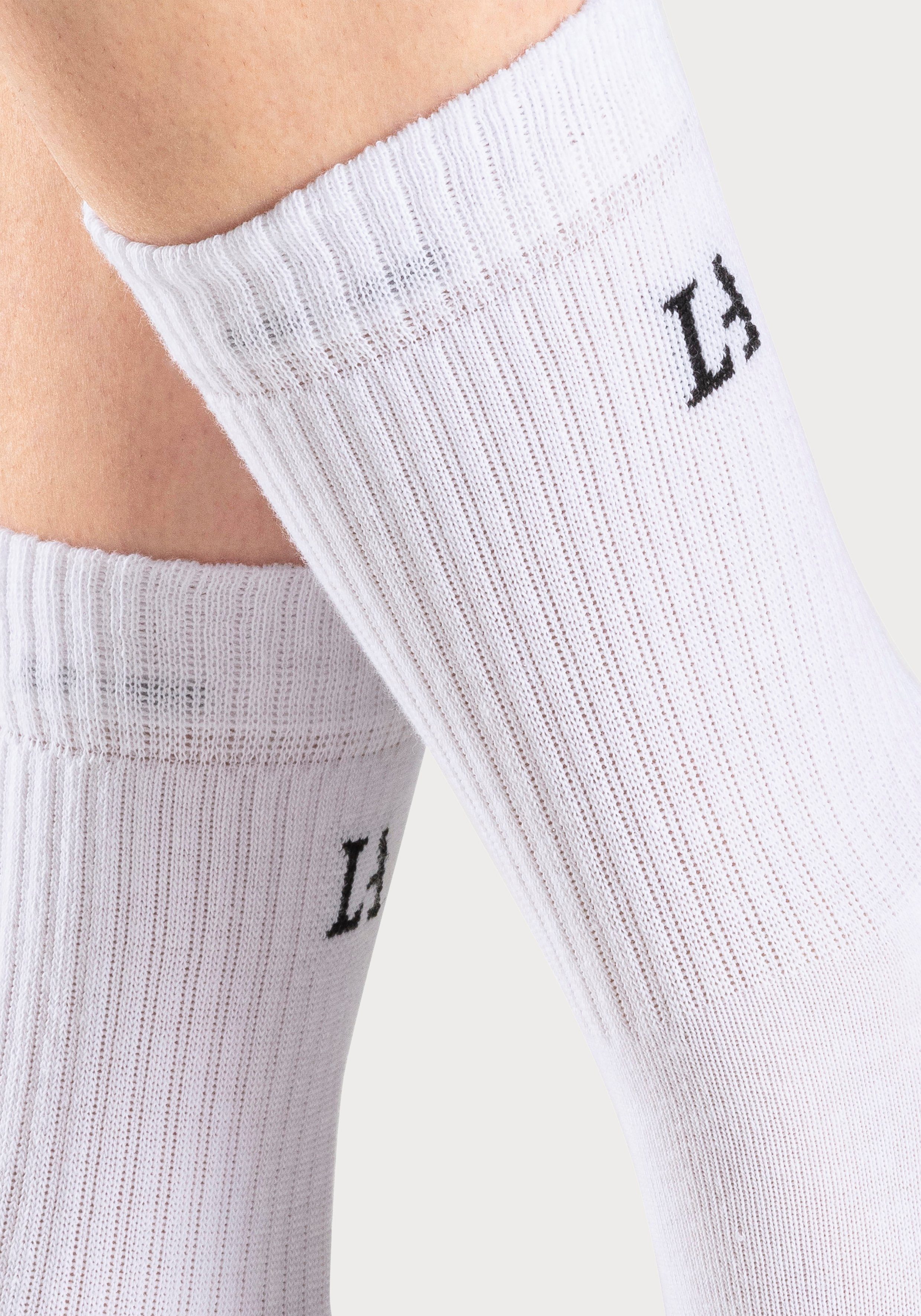 6x mit LASCANA Tennissocken Frotteé weiß ACTIVE