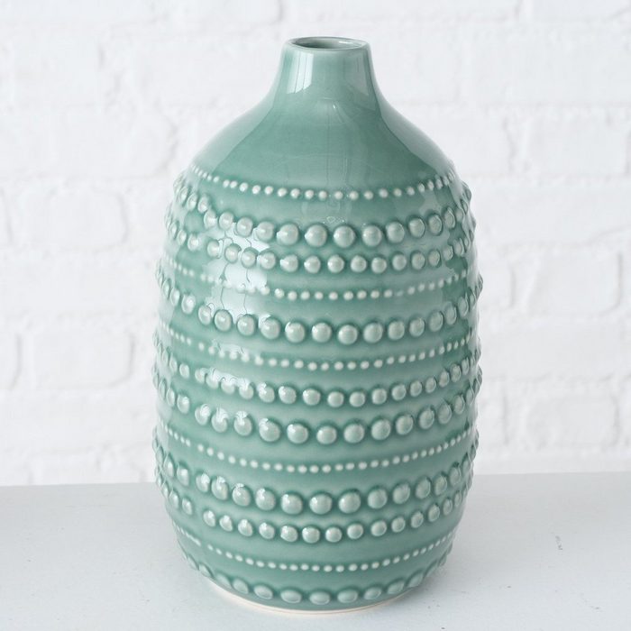 BOLTZE Tischvase Boltze Vase Meruna 3-teilig Blumenvase Keramik Vase Ã¸ 11 50 Ã 14 50