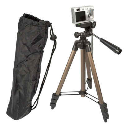 TronicXL Tripod 19 Universal Kamera Stativ 105cm + Tasche für Canon Nikon Sony Kamerastativ