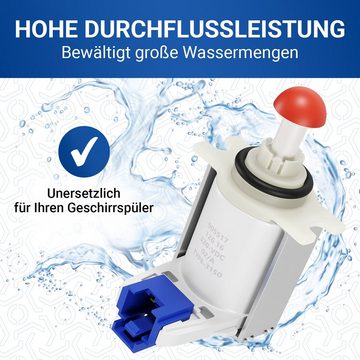 VIOKS Montagezubehör Geschirrspüler Ablaufventil Ersatz für Bosch 00631199, für Wassertasche unten in Geschirrspüler