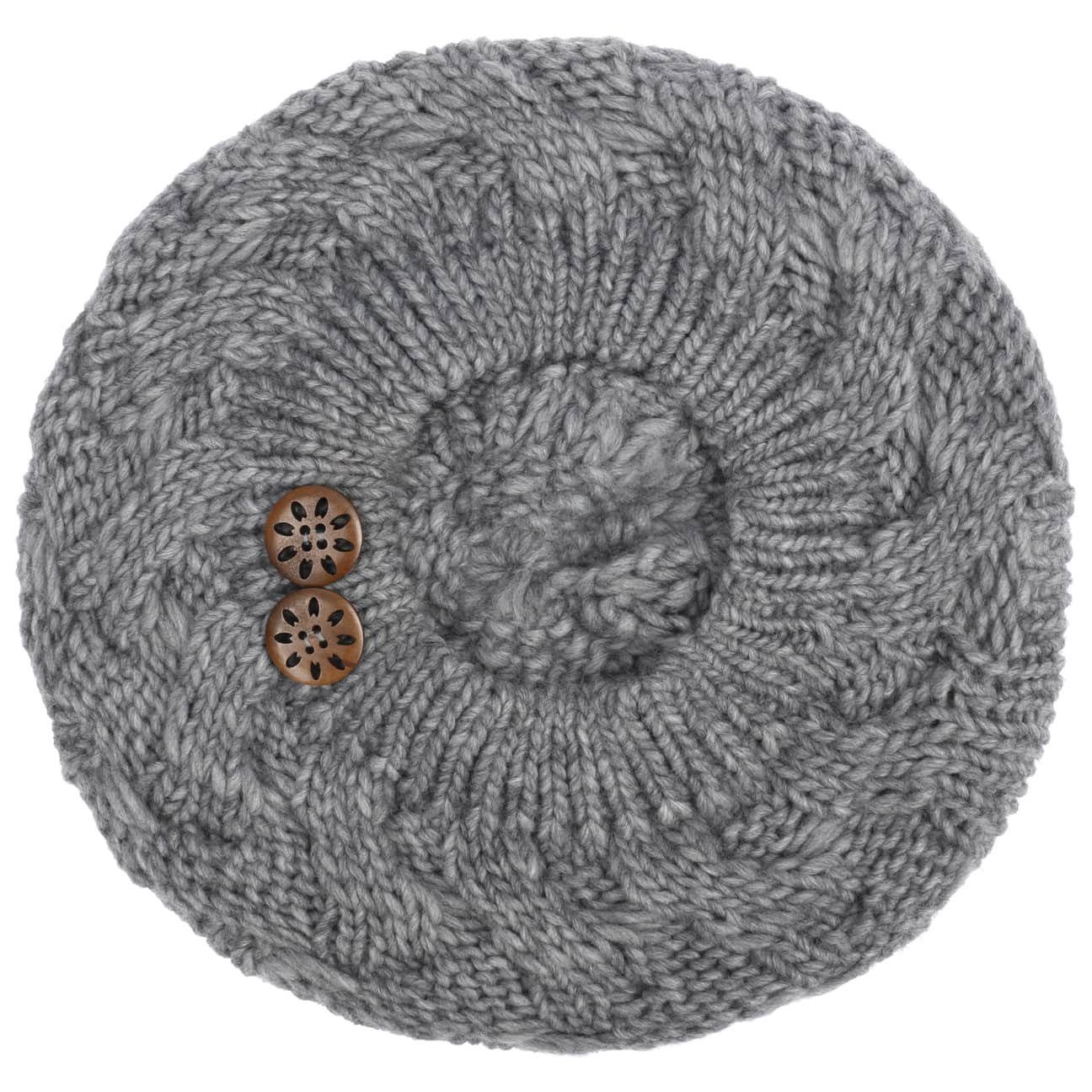 Lierys Baskenmütze (1-St) Strickbaske, Made in Germany