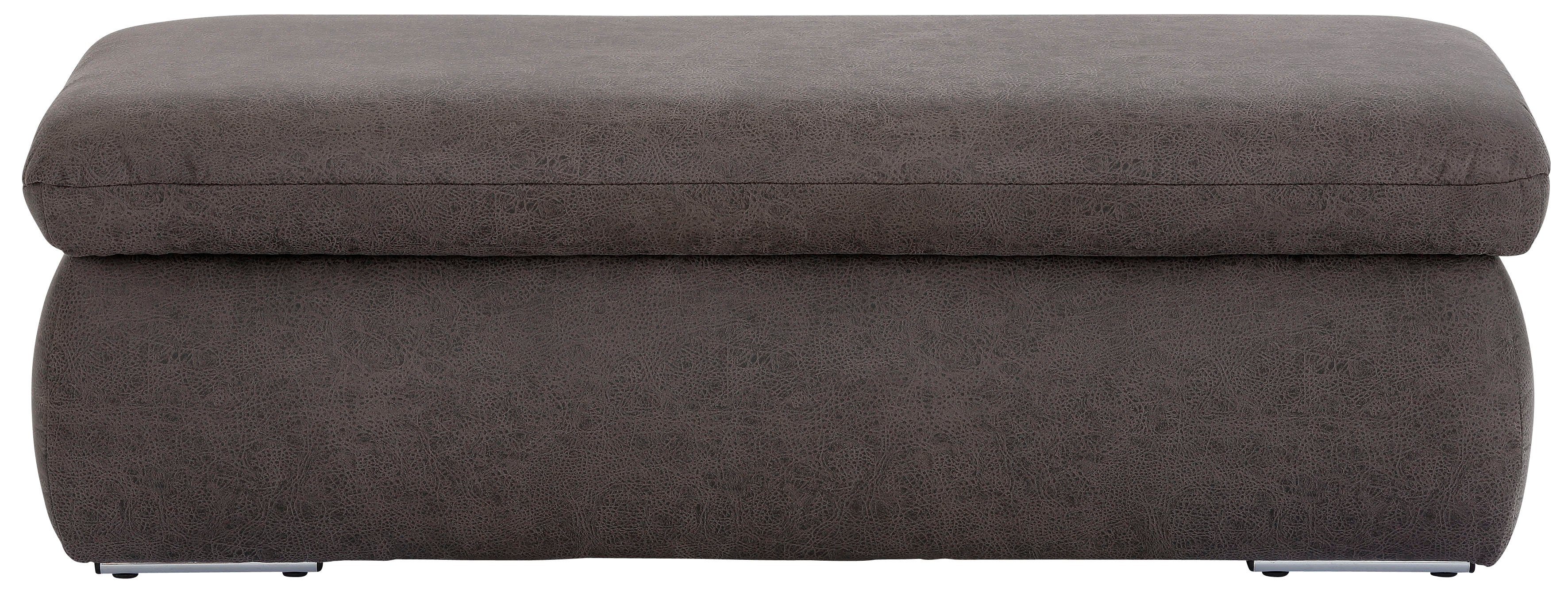 Home affaire Polsterhocker Avesa, Mit großem Staufach, passend zur Serie "Avesa", B/T/H: 136/64/43 cm