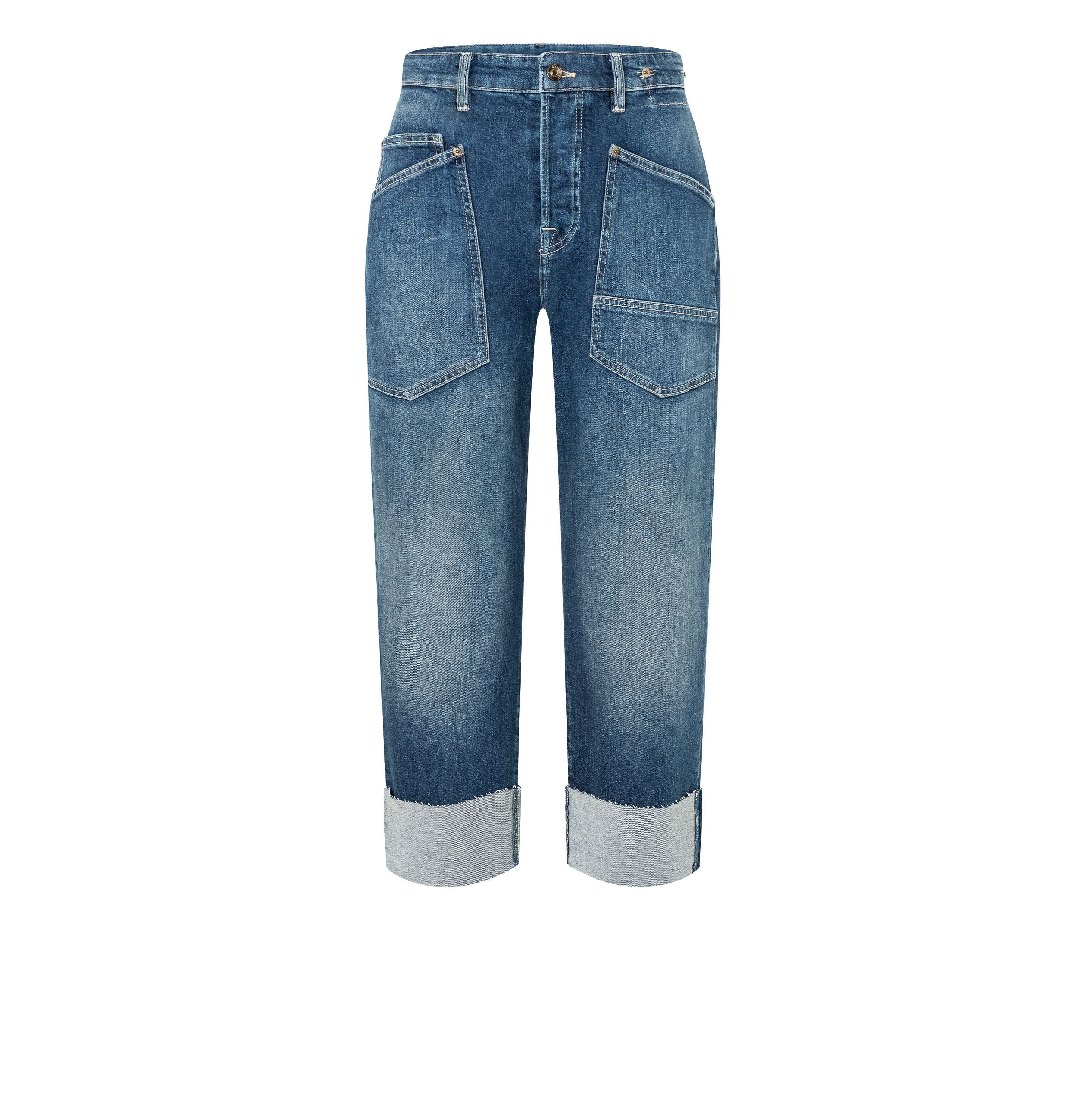 MAC Straight-Jeans Mac Damen Hose Baggy Straight Authentic Denim 0361L23149 günstig online kaufen