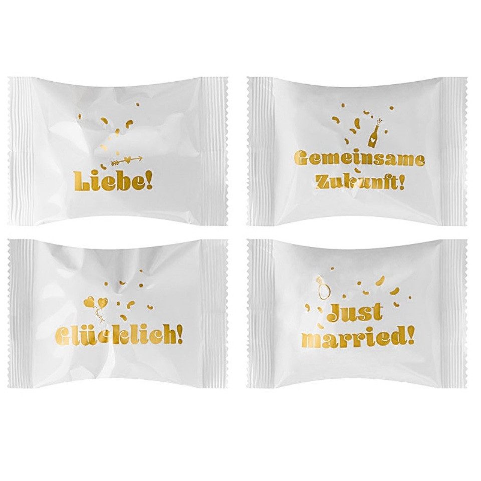Sweet & Lucky Kekse Glückskekse 8er Box, Bei Raumtemperatur und trocken lagern.