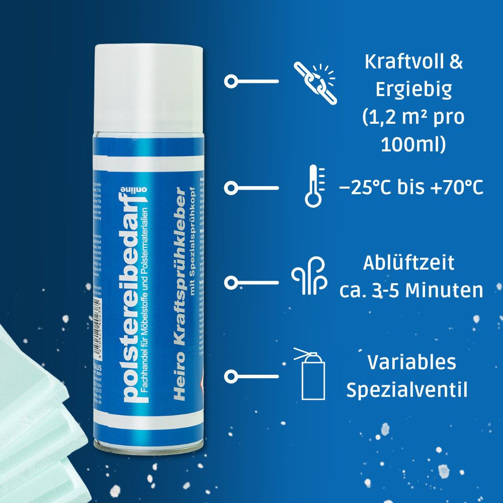 Heiro Sprühkleber Heiro Kraft Sprühkleber 500 ml