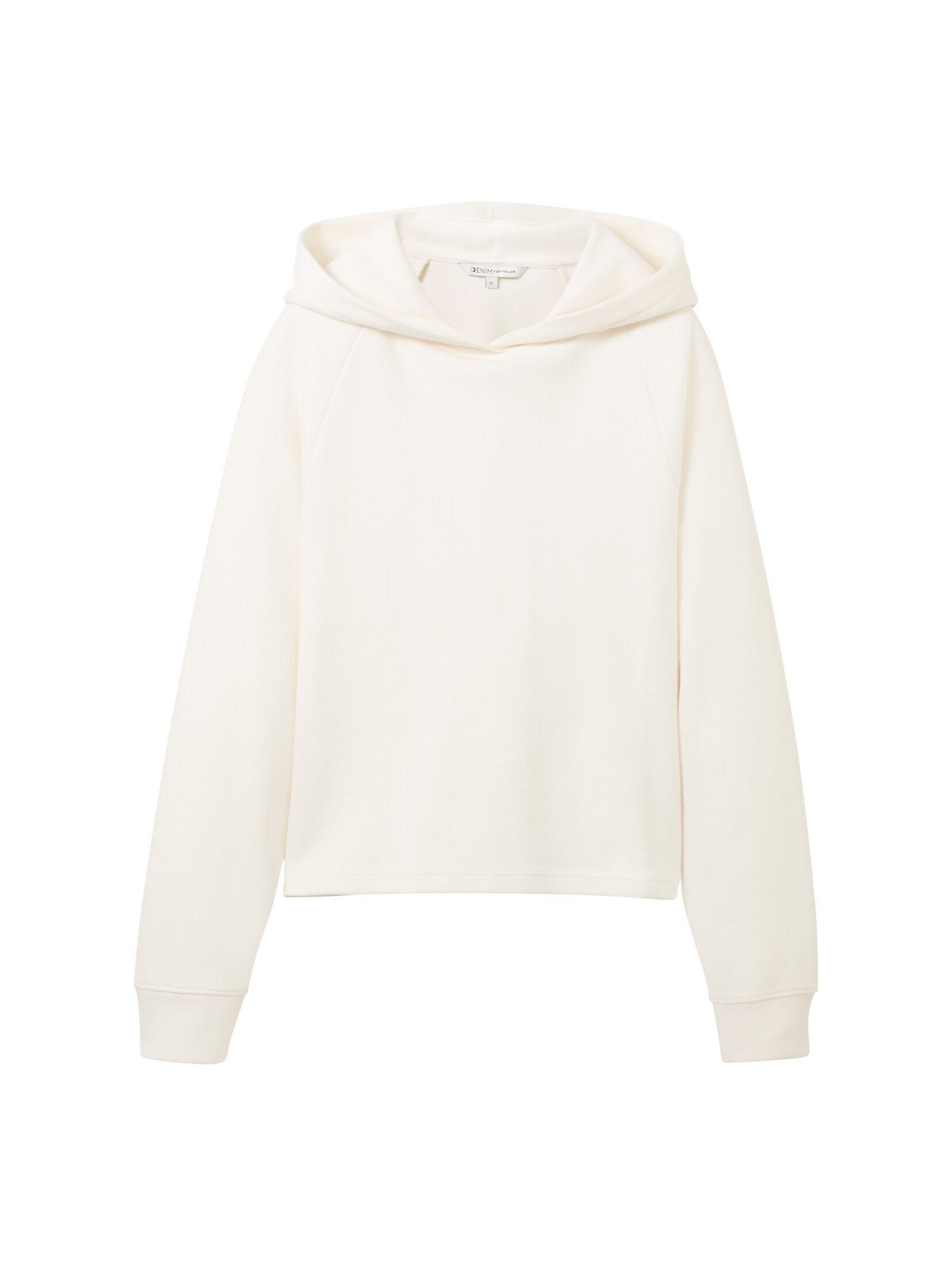 Sweatshirt Basic White TAILOR TOM Hoodie Denim Gardenia