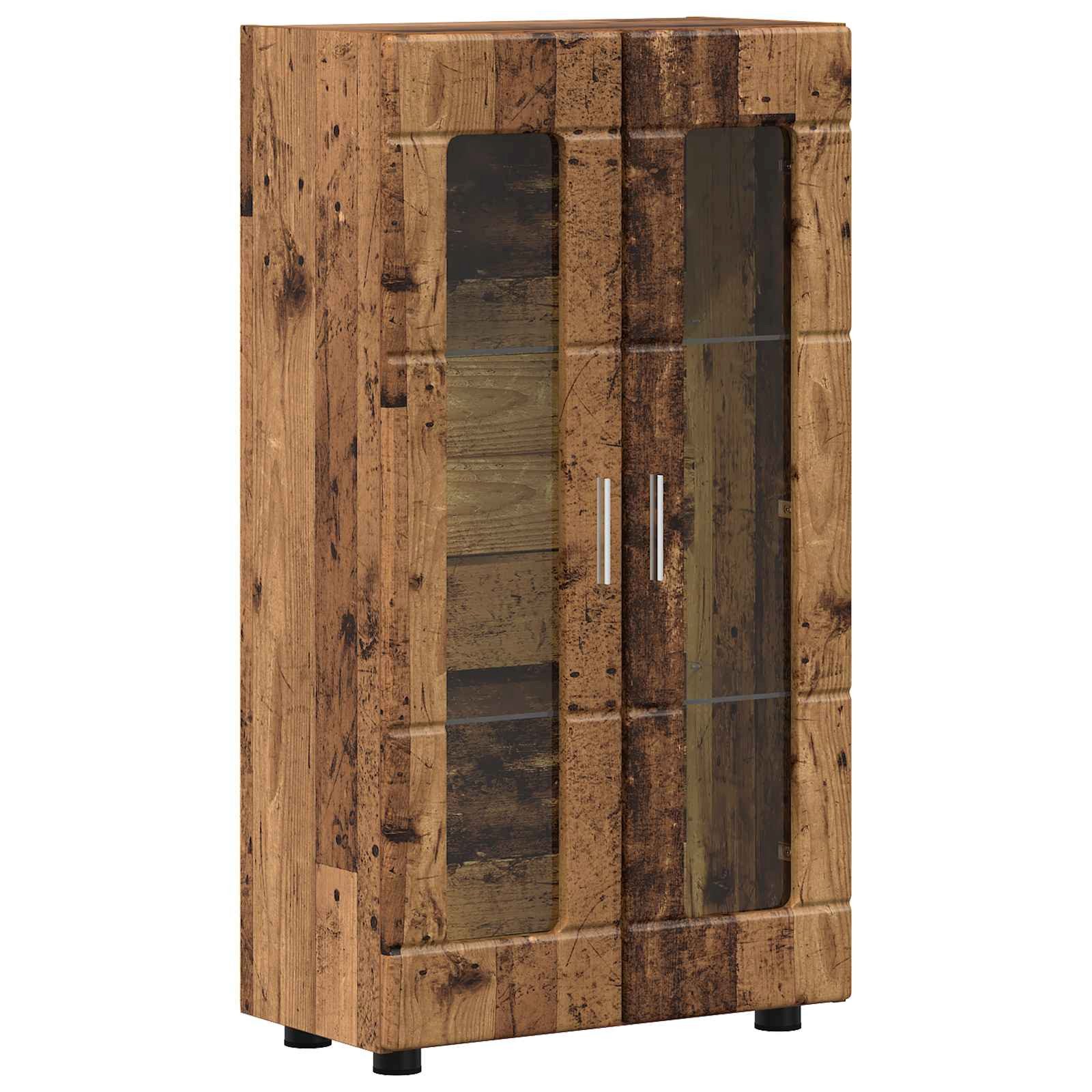 vidaXL Wohnzimmer-Set Sideboard FLORIN Altholz 55,5 x 29 x 100 cm Holzwerkstoff, (1-St)