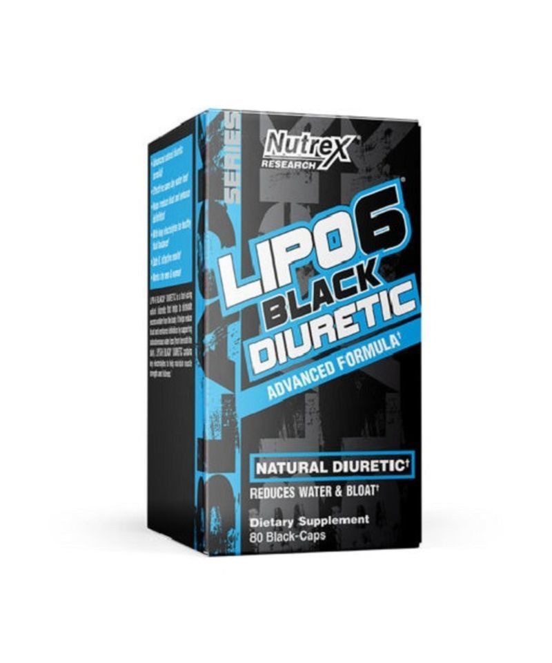 Nutrex Nutrex Lipo 6 Black DIURETIC 80 Kapseln Kapseln, 120 g, Kapseln
