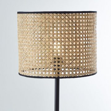 Lightbox Stehlampe, ohne Leuchtmittel, Stehlampe, 154 cm Höhe, Ø 30 cm, E27, max. 60 W, Rattan