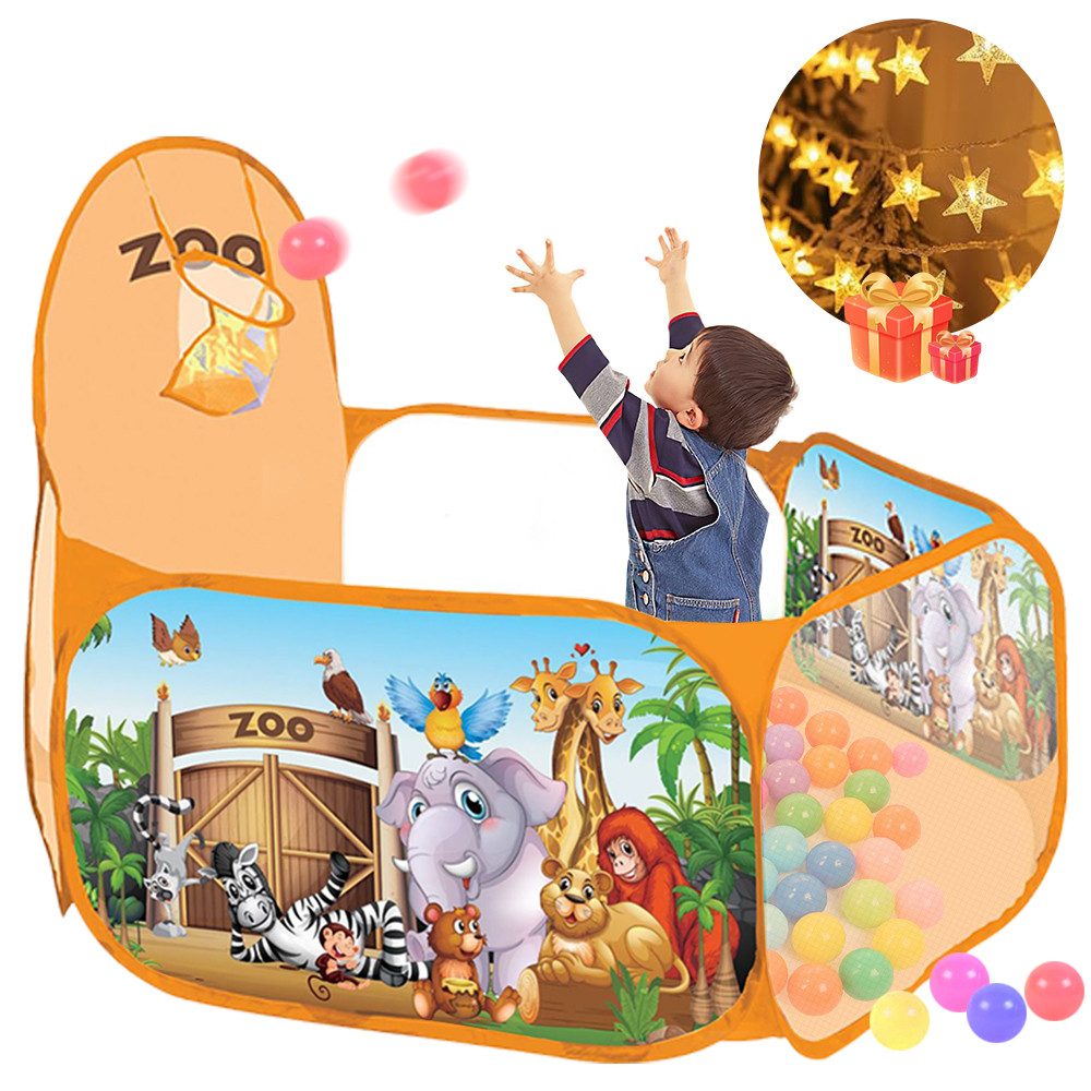 ZEUOPQ Bällebad Spielzelt Tierparadies Kinderzelt Mit günstig online kaufen