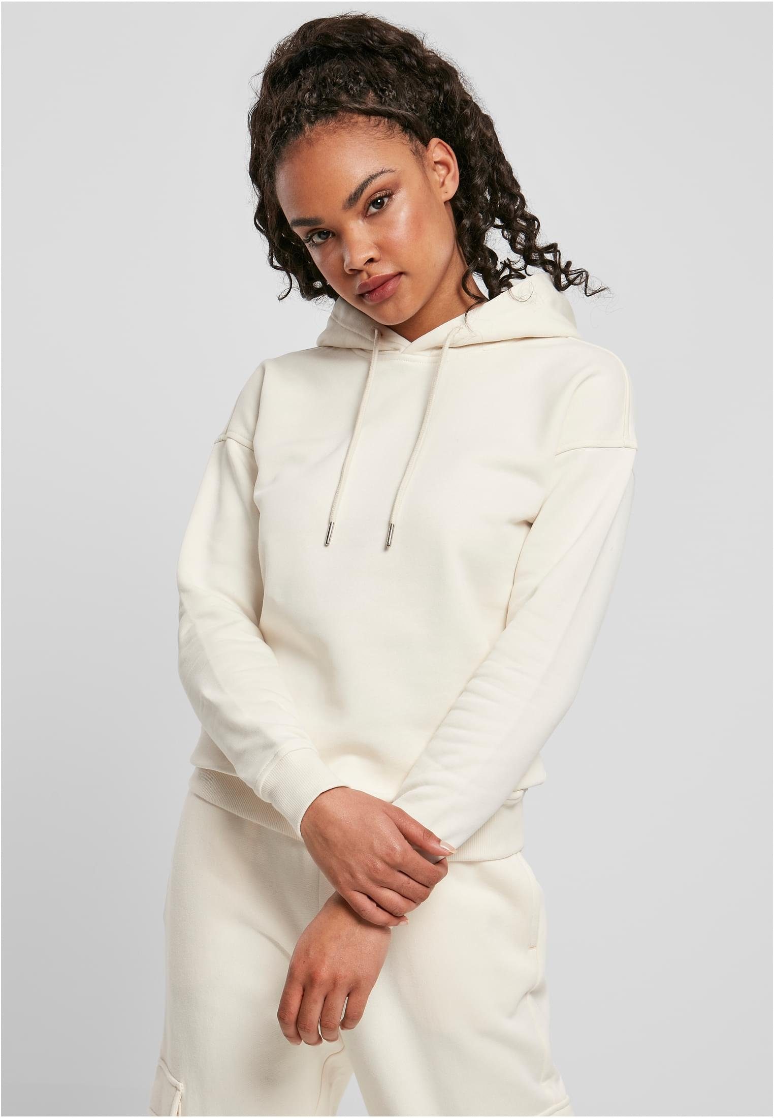 Hoody Organic (1-tlg) Damen Kapuzenpullover URBAN whitesand CLASSICS Ladies