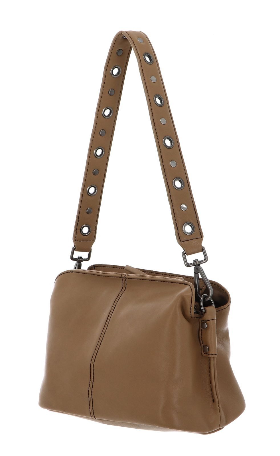 FREDsBRUDER Schultertasche Shoulderbag, aus echtem Leder