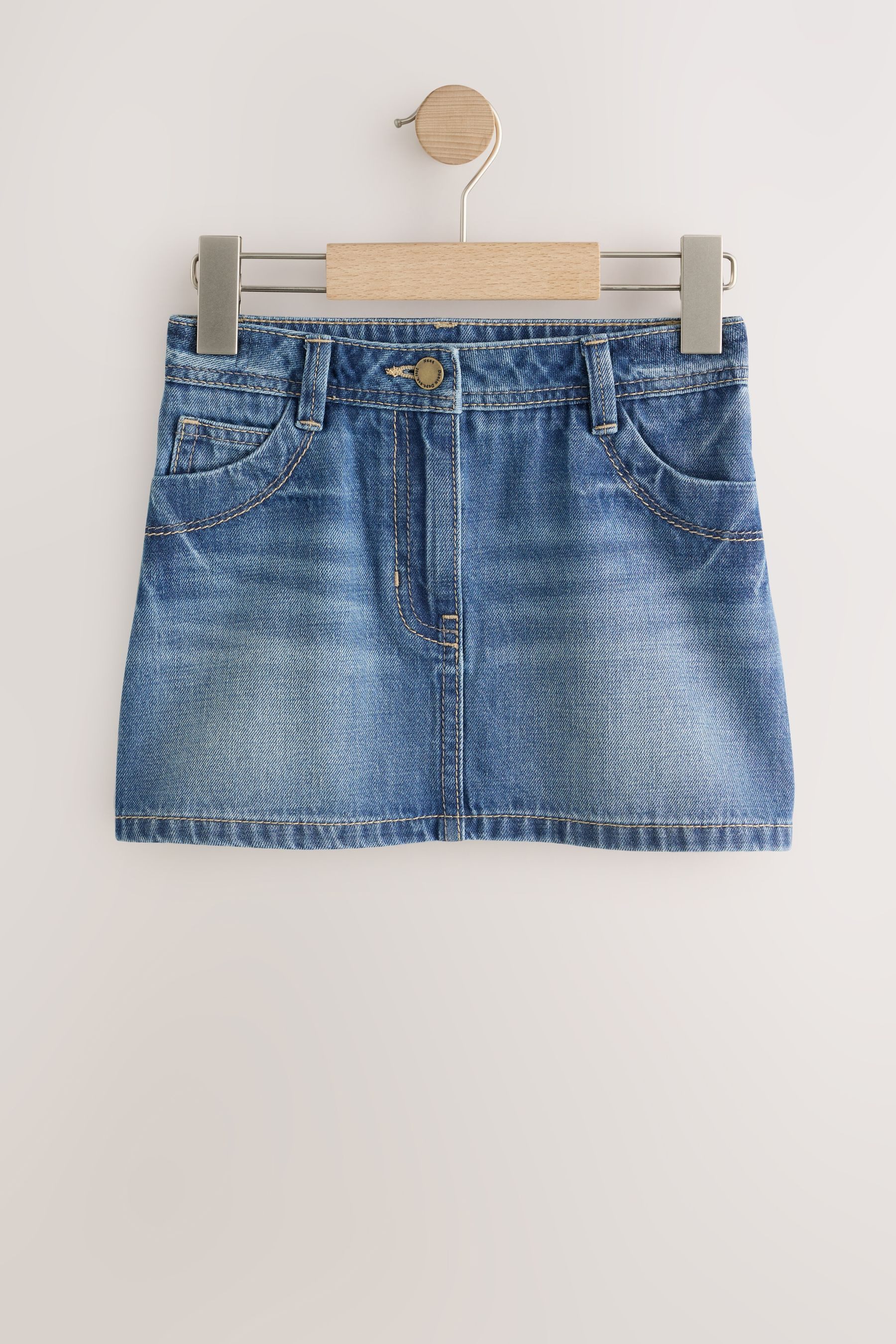 Next Jeansrock Denim-Rock aus 100 % Baumwolle (1-tlg) – Bild 5 von 5