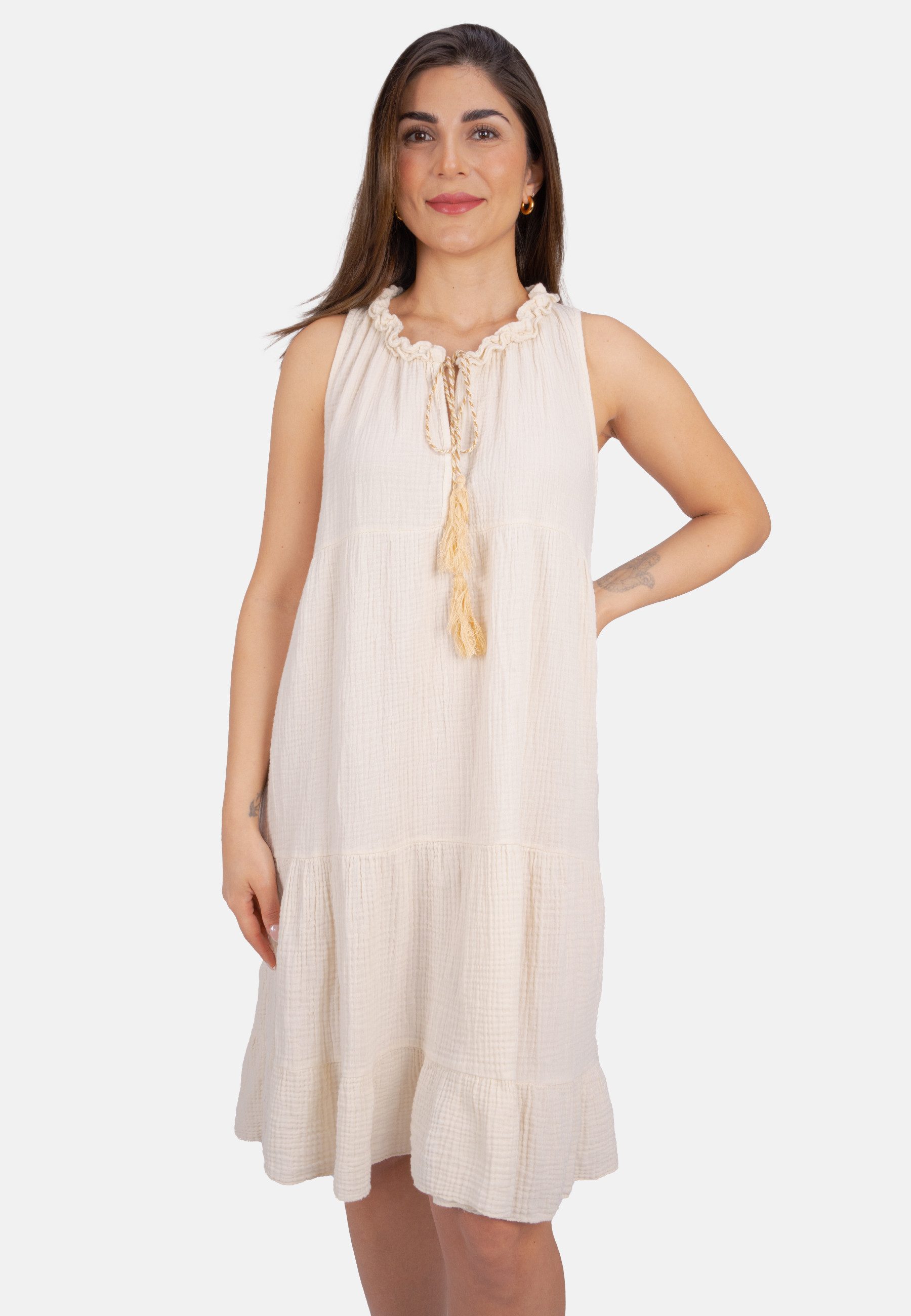 Seasons of April Blusenkleid BUKI MUSSELIN günstig online kaufen