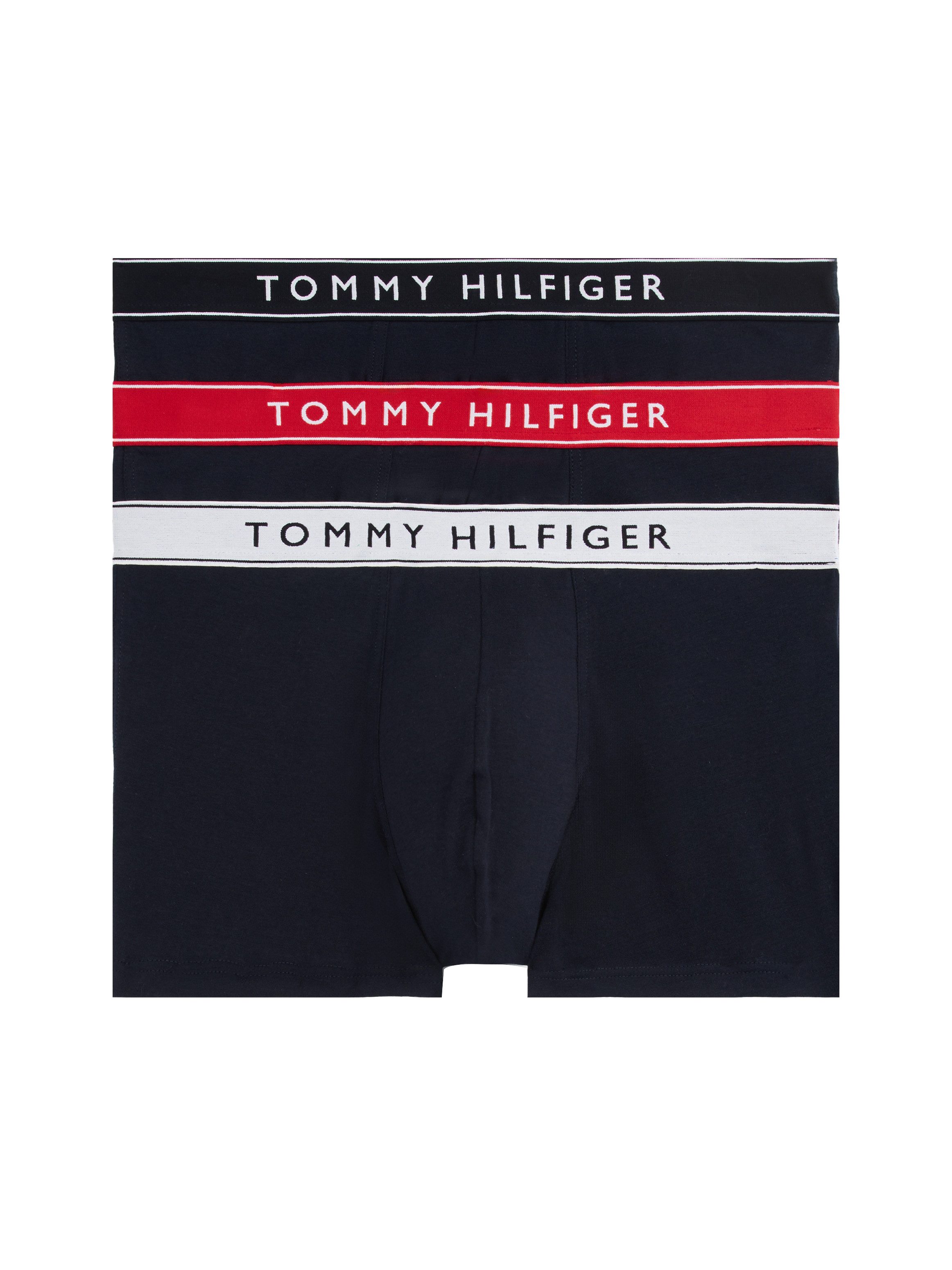 Tommy Hilfiger Underwear Trunk 3P TRUNK WB (Packung, 3-St., 3er) mit Logobund