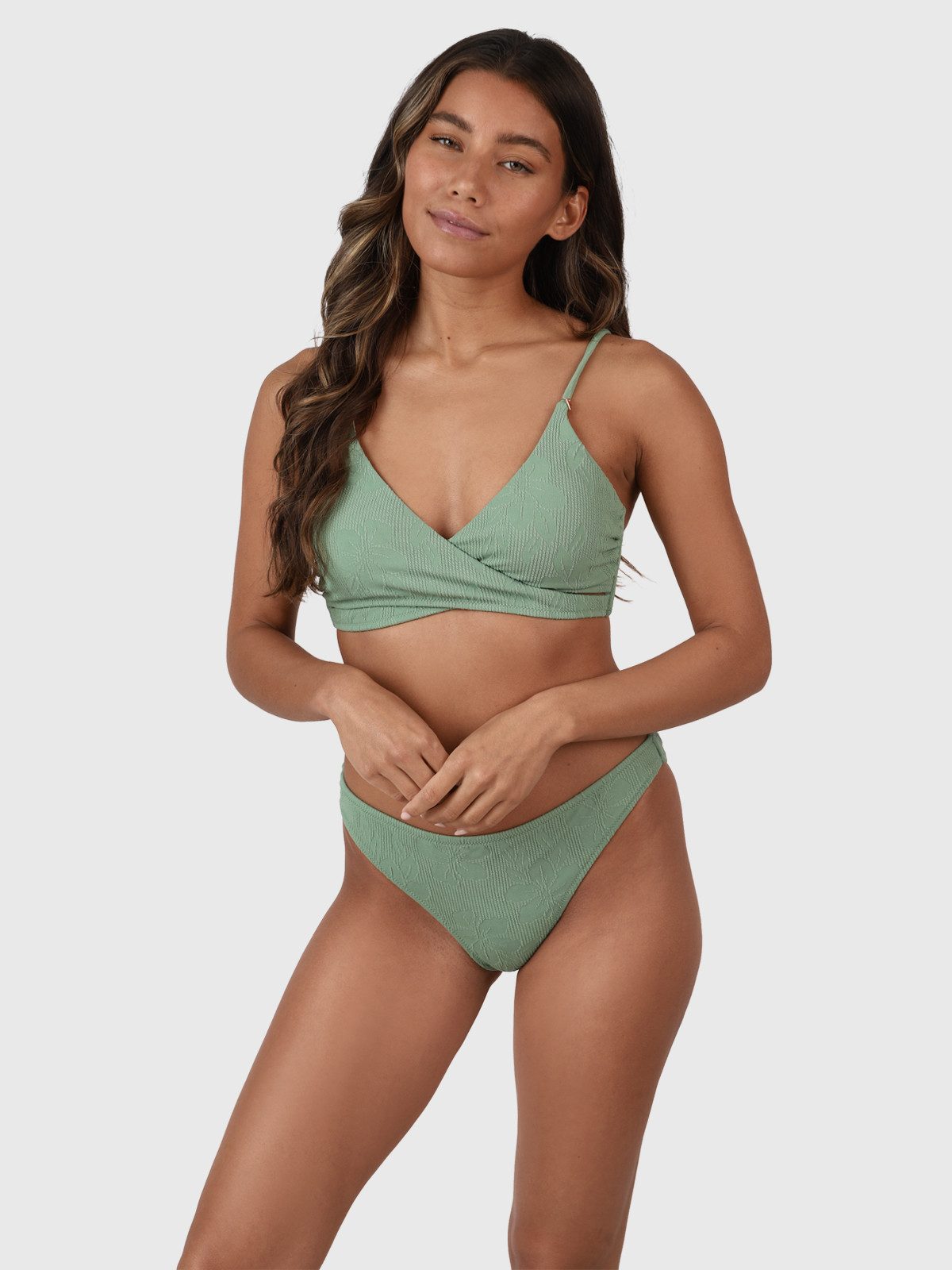 Brunotti Bügel-Bikini Bella-Jacquard Women Bikini EUCALYPTUS