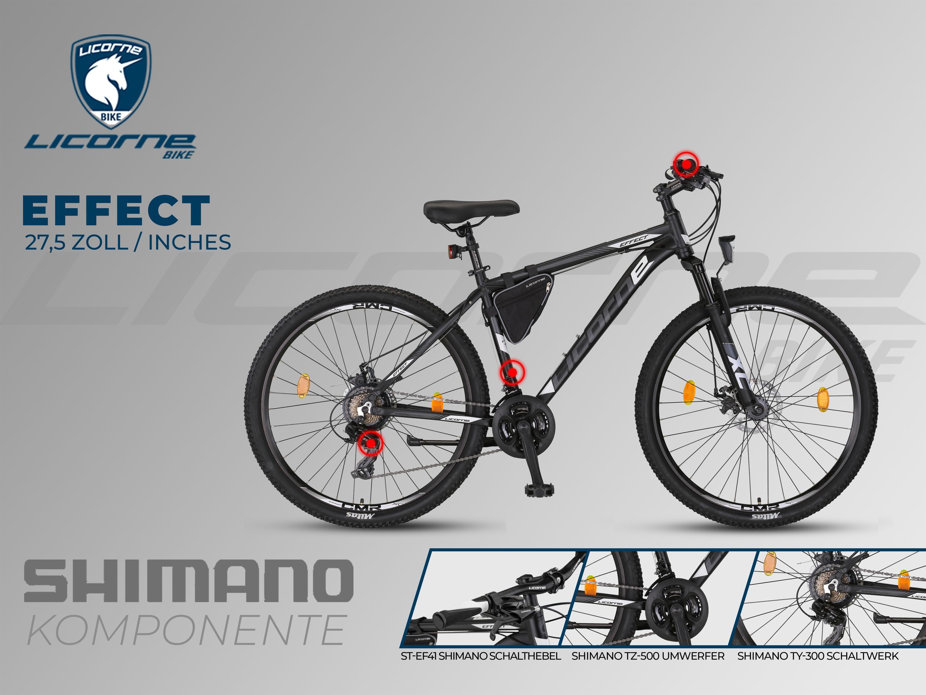Licorne Bike Mountainbike Effect