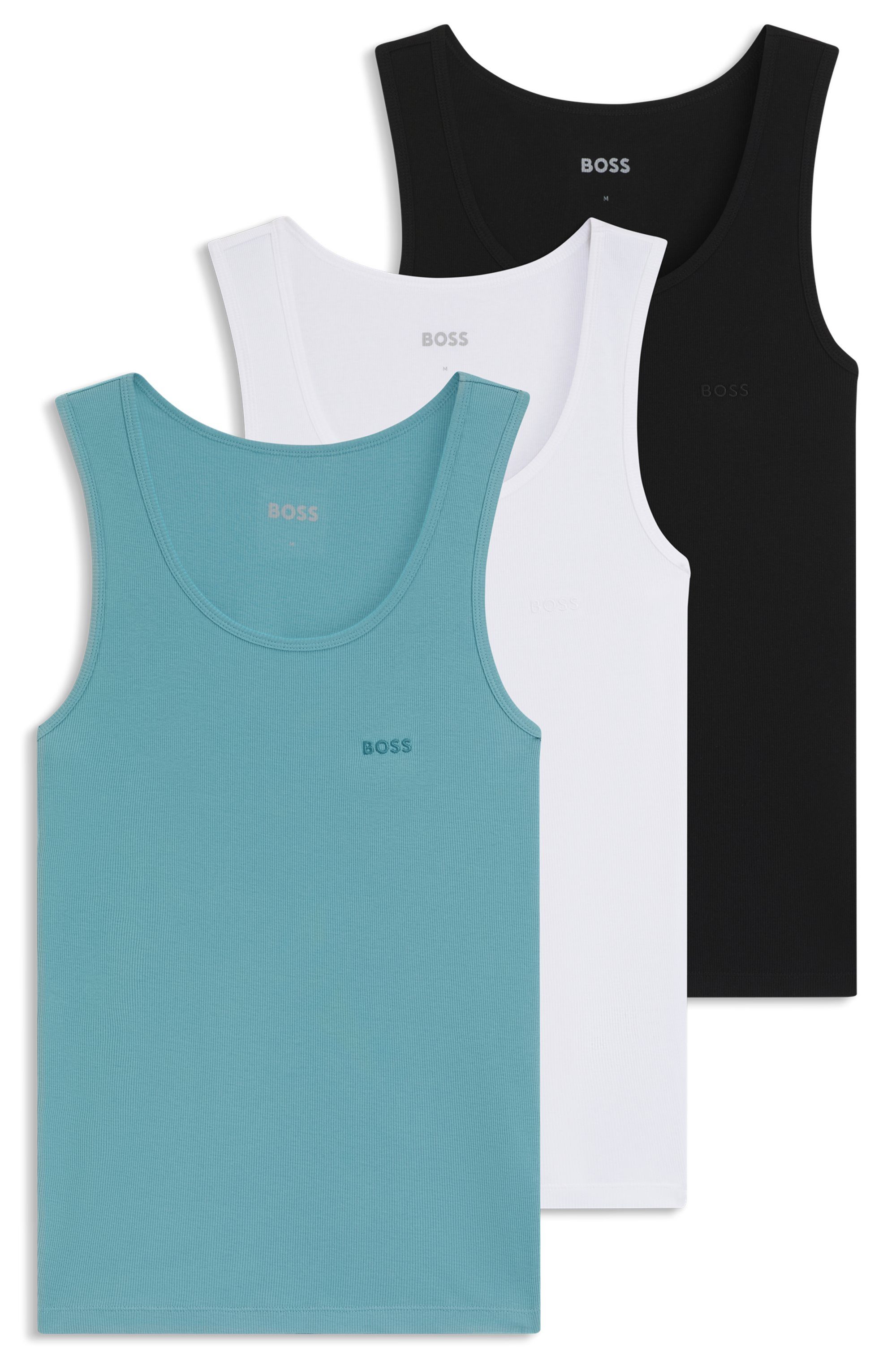 BOSS Tanktop 3P RibClassic BOSS ONE günstig online kaufen