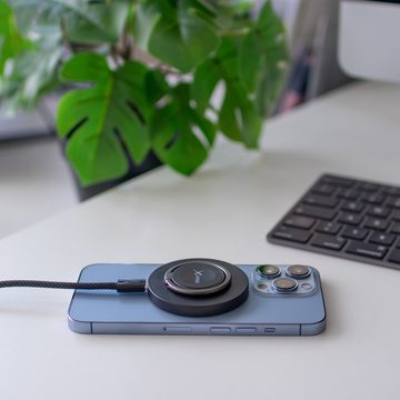 XLAYER MagFix Pro 3-in-1 Ladepad mit Ringhalter Wireless Charger