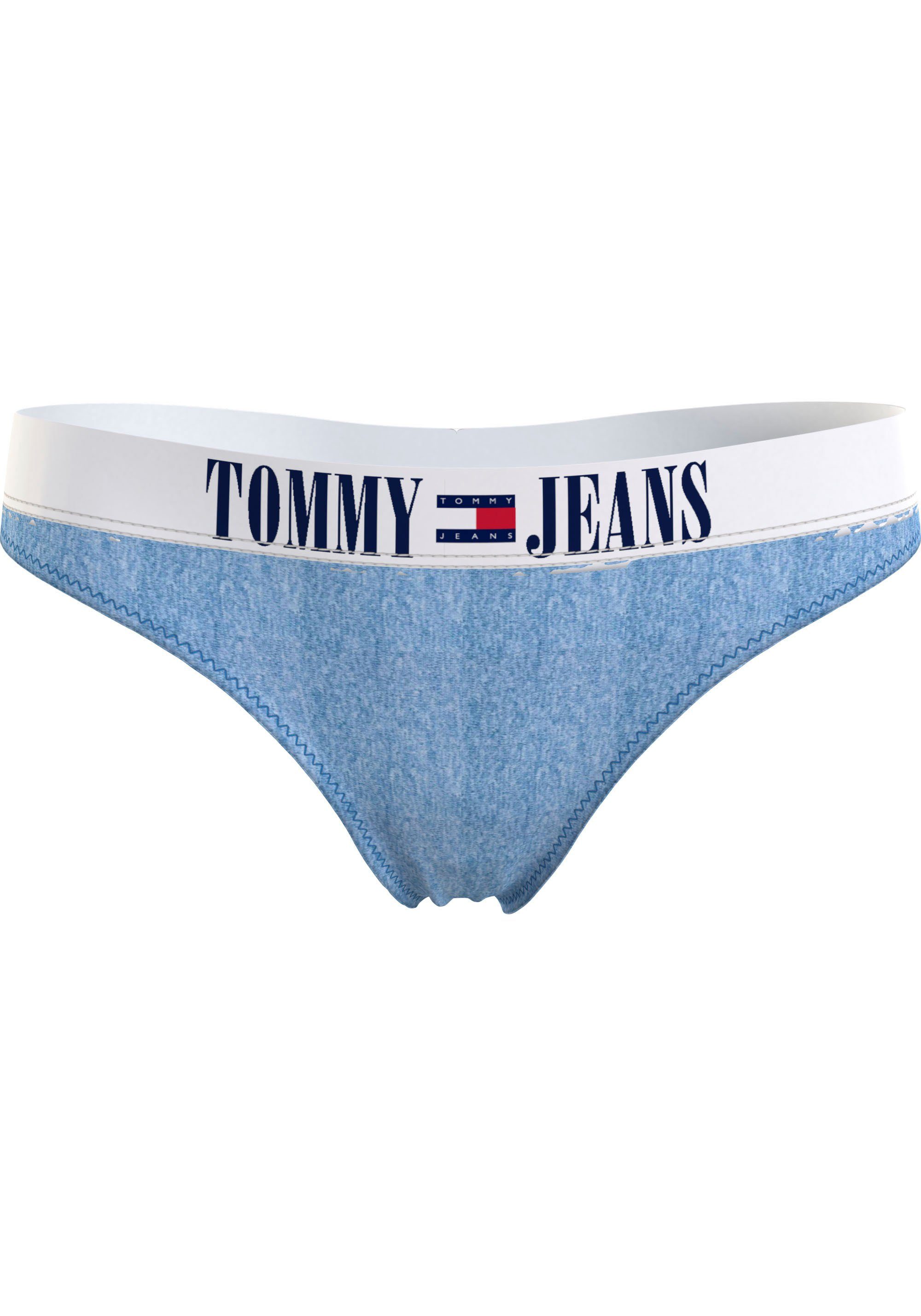 Tommy Hilfiger Underwear Slip THONG (EXT SIZES) mit Tommy Hilfiger Markenlabel Denim-Blue-Heather