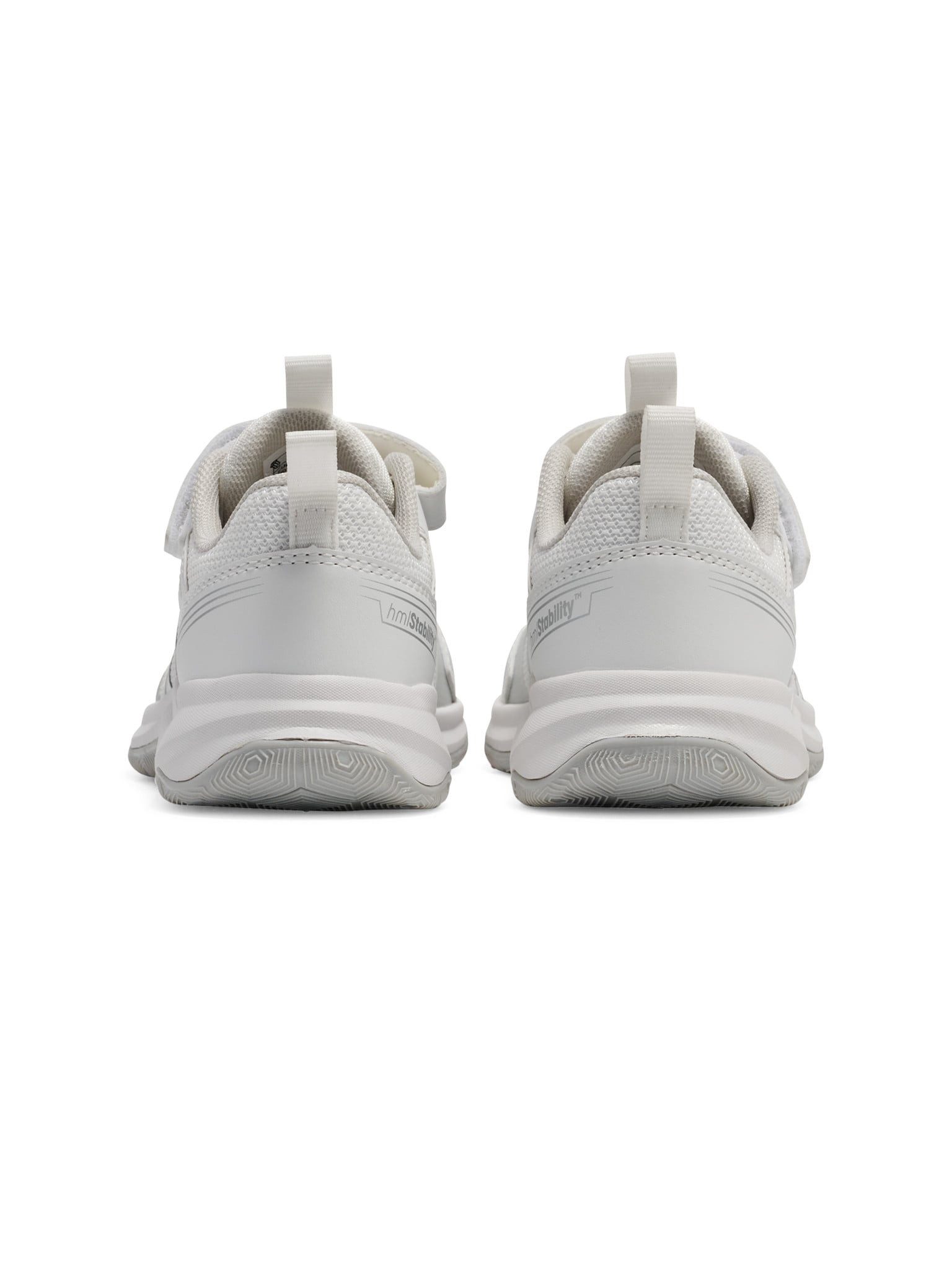 hummel Hallen-Indoorschuhe Power Stable VC (Klettverschluss) weiss Kinder Badmintonschuh