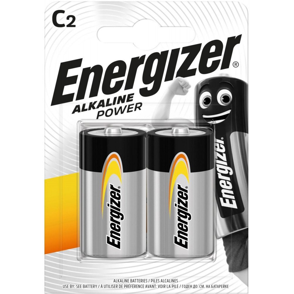 alkaline power c Batterie 2er Blister Batterie. Fotobatterie