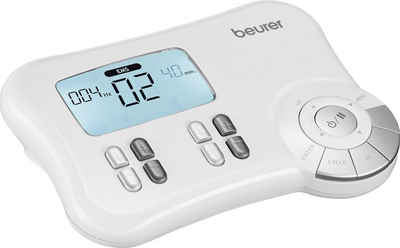 BEURER EMS-Gerät EM 80 Digitales EMS/TENS-Gerät, (Set), 3-in-1-Gerät zur Schmerztherapie, Muskelkräftigung und Massage