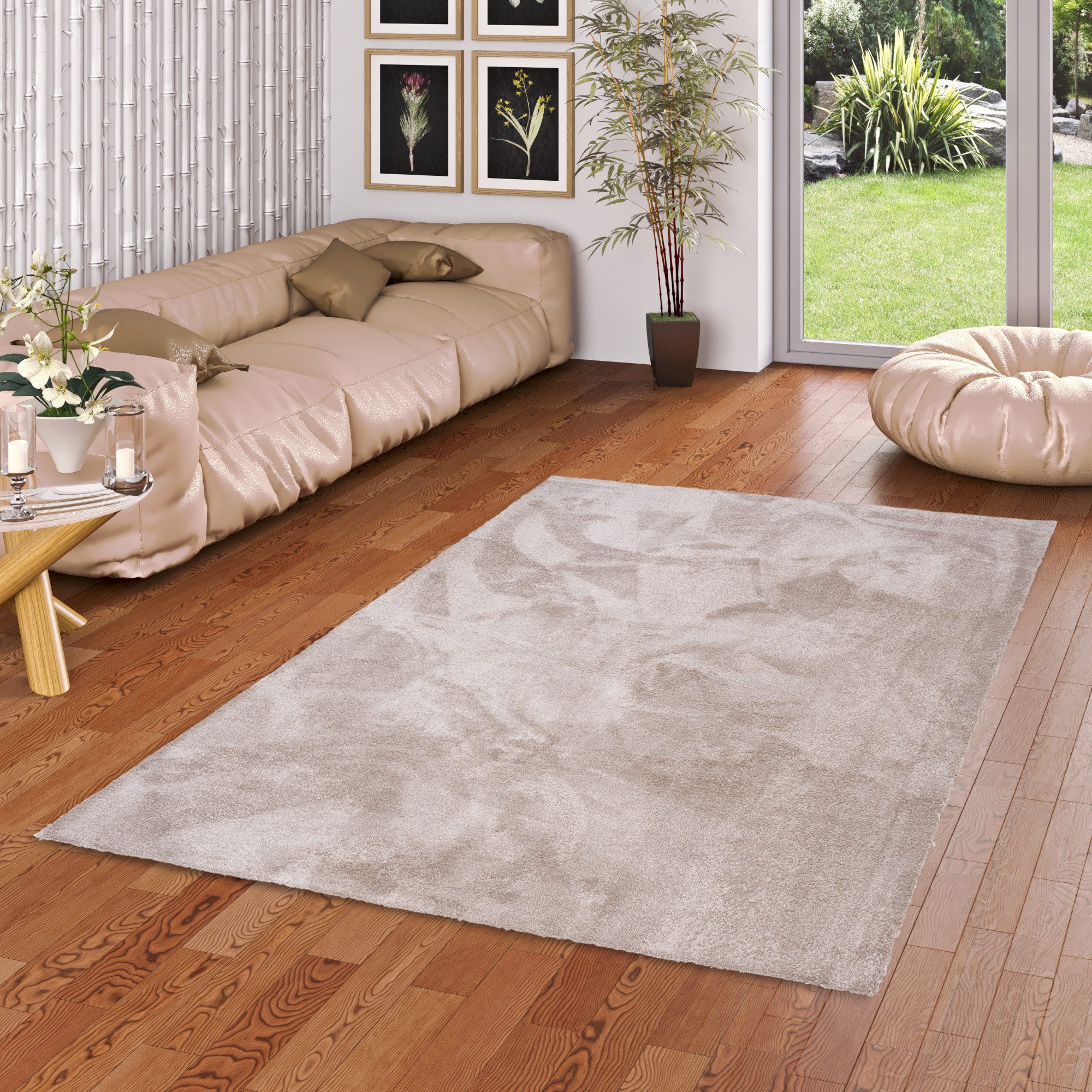 Snapstyle Hochflor-Teppich Super Soft Hochflorteppich Livorno, günstig online kaufen