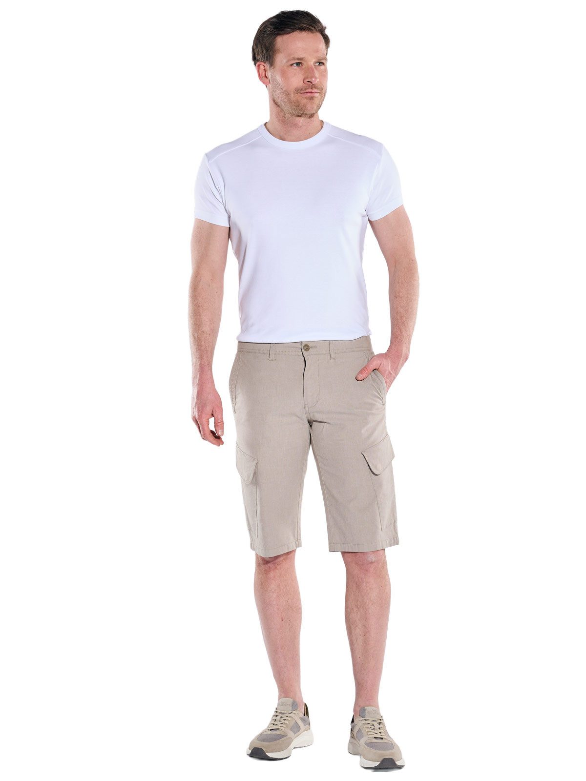 Engbers Cargobermudas Herren Sportive Cargo-Shorts, Sand