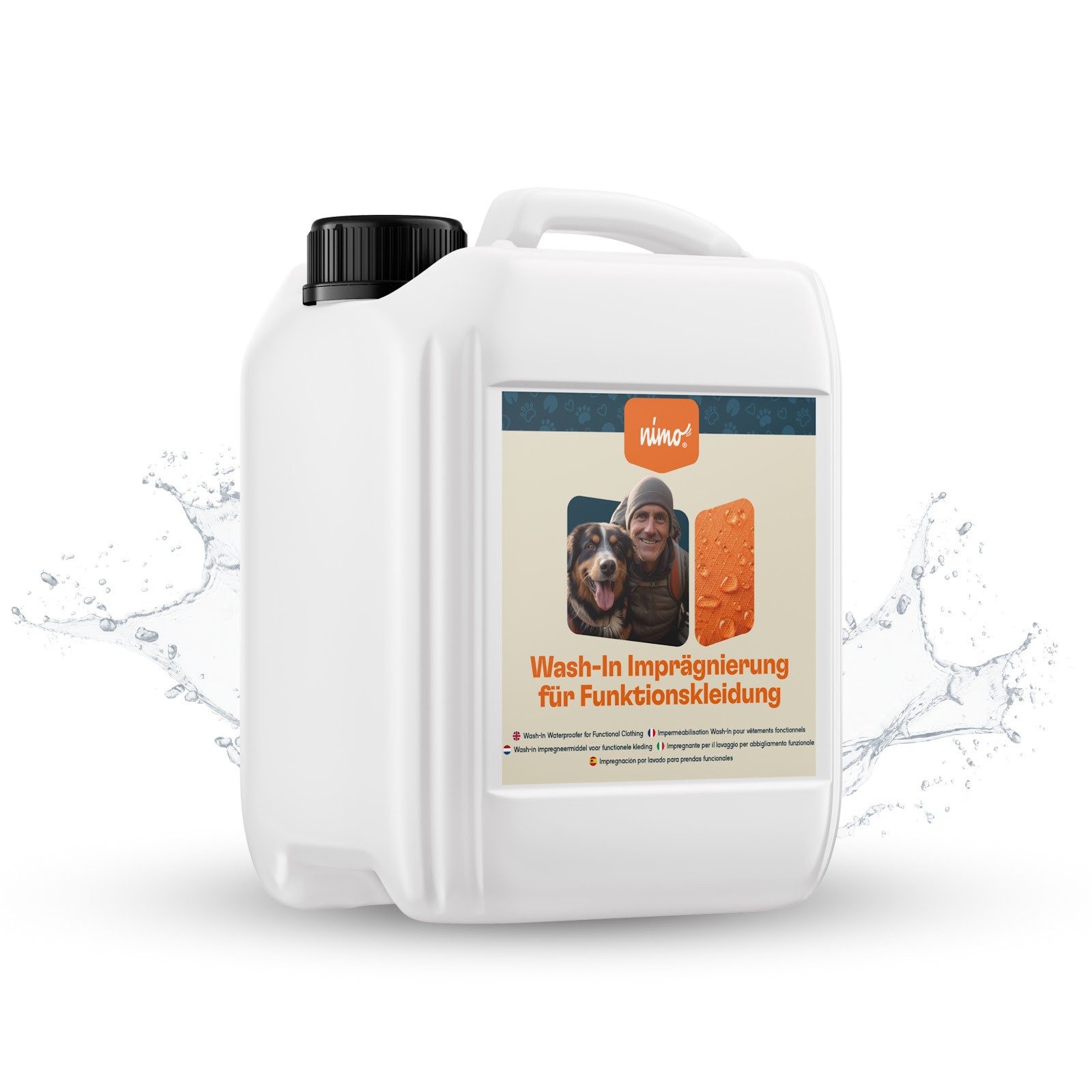 Wash-In Imprägnierung für Funktionskleidung Imprägnierspray