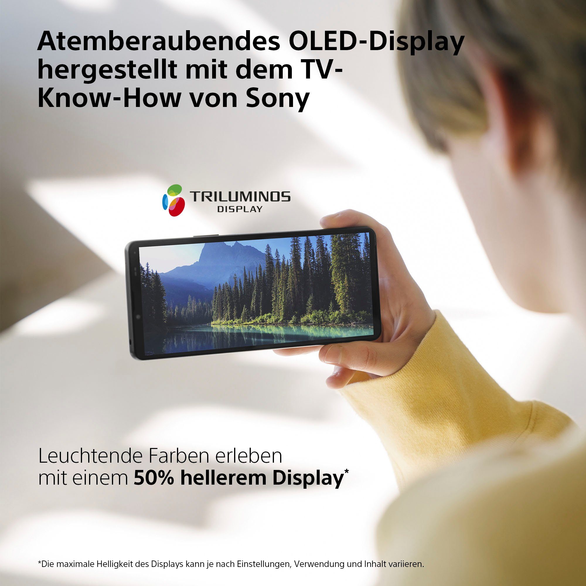 GB Holunderweiß MP (15,5 Zoll, Sony 48 cm/6,1 Speicherplatz, Smartphone XPERIA Kamera) 128 10V