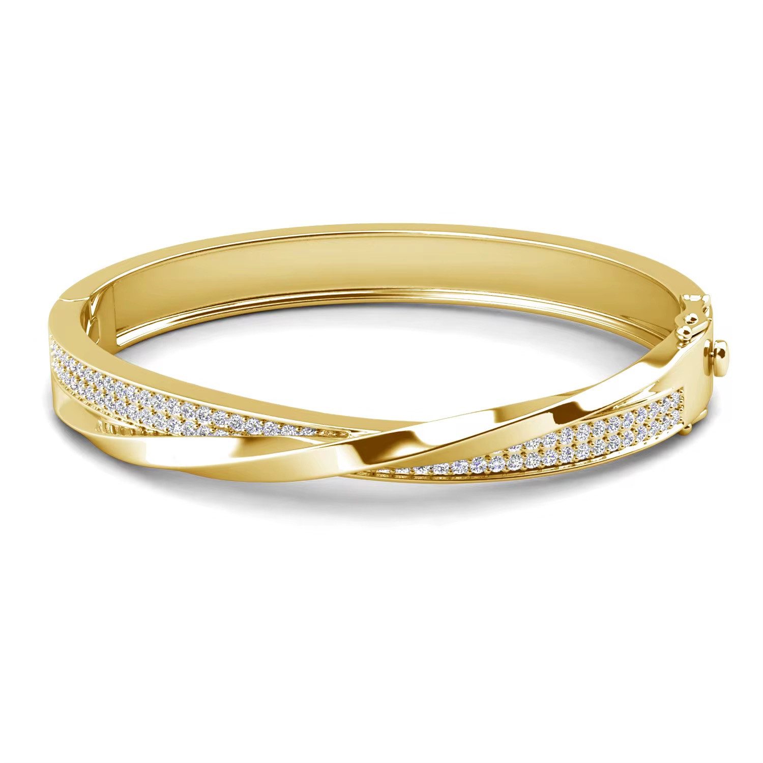 ROUGEMONT Armreif Funkelnder Damen Armreif mit funkelnden Kristallen günstig online kaufen