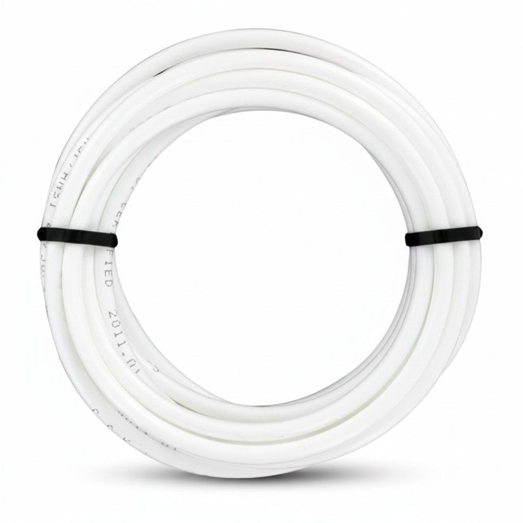 DMfit Wasserfilter, Schlauch 5/16 Zoll (8 mm) für Side by Side Kühlschrank in weiss