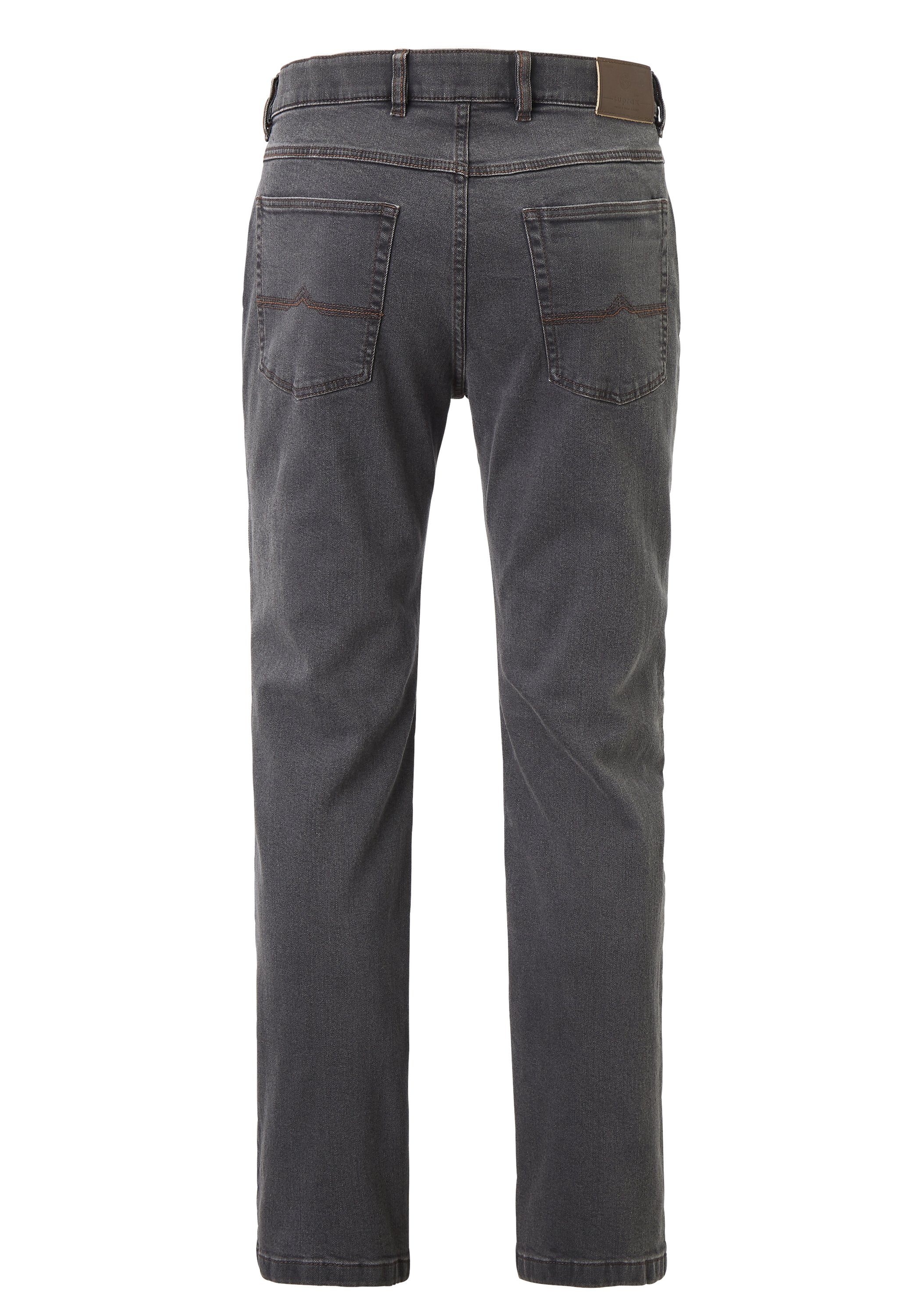 Suprax Regular-fit-Jeans Jeans mit Komfort-Dehnbund und Sicherheitstasche – Bild 3 von 5