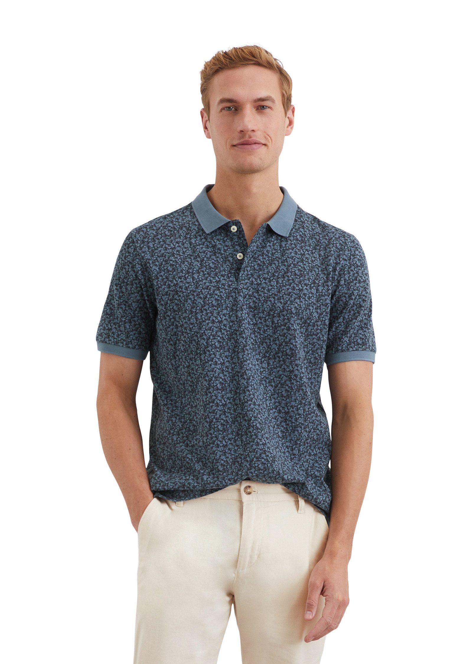 Poloshirt aus Bio-Baumwoll-Piqué