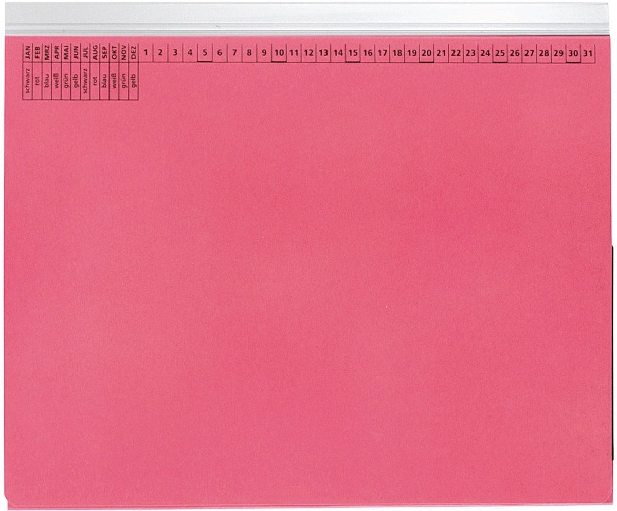 Connect Hefter Kanzleihefter A gefalzt Linksheftung (Behördenheftung) rot