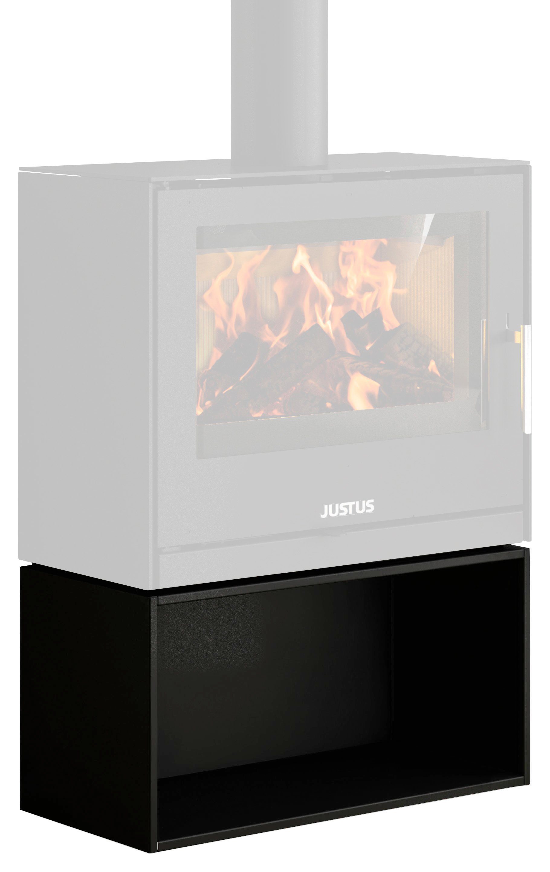 JUSTUS Standfuß Dias, Box für Kaminofen Dias