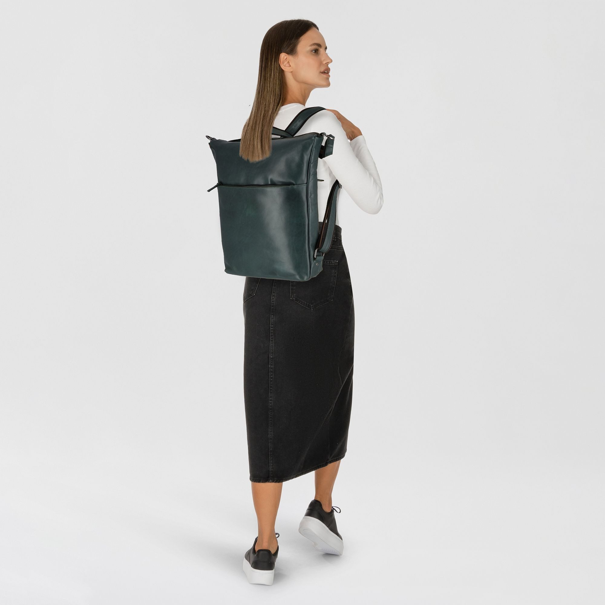 Harold's Rucksack Caugio, Leder