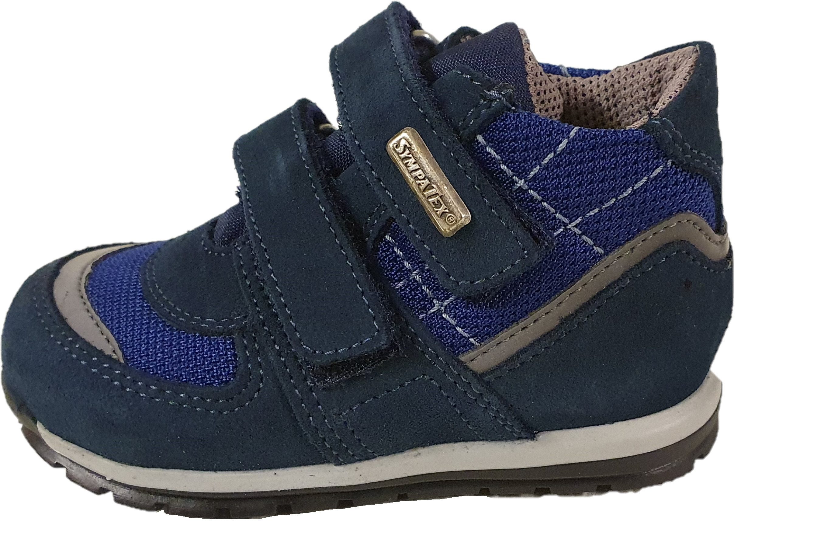 Däumling Kinderschuhe Modell 110151 M 86 Denver Asphalt Sympatex Kaltfutter Klettschuh wasserdicht