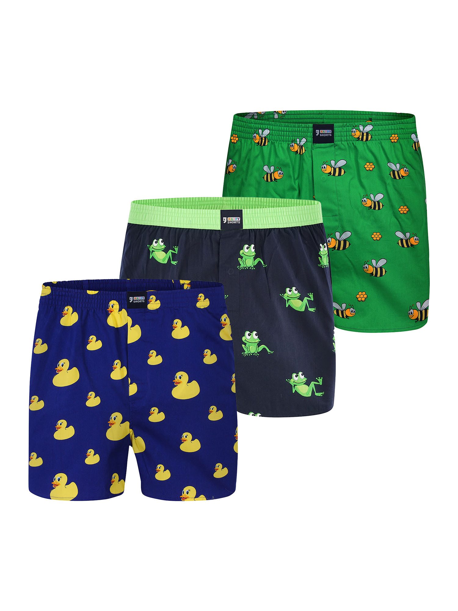 HAPPY SHORTS Boxer Funny Motives - hochwertige Shorts mit verschiedenen Mot günstig online kaufen