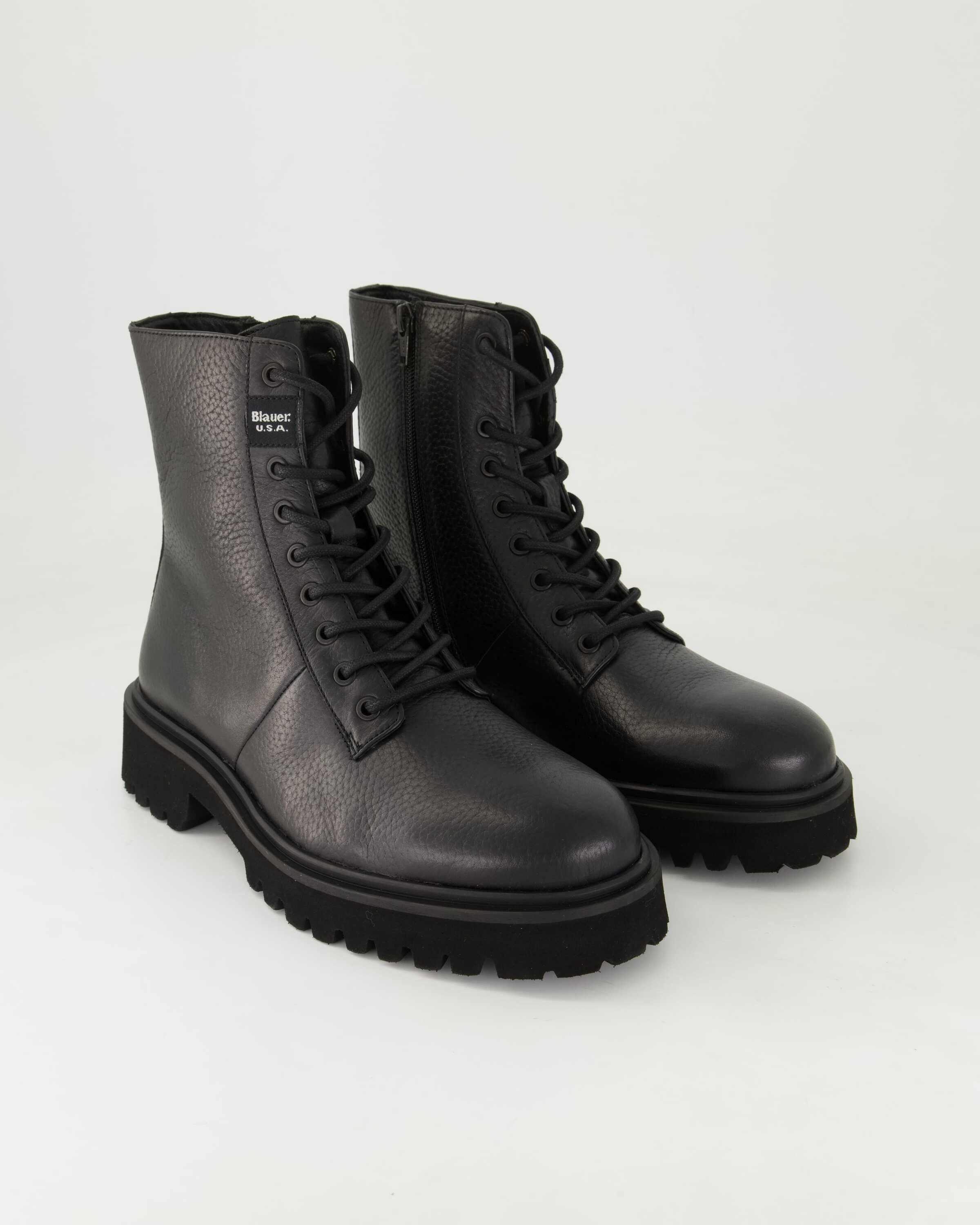 Blauer Buxton04 Stiefelette Obermaterial: Leder