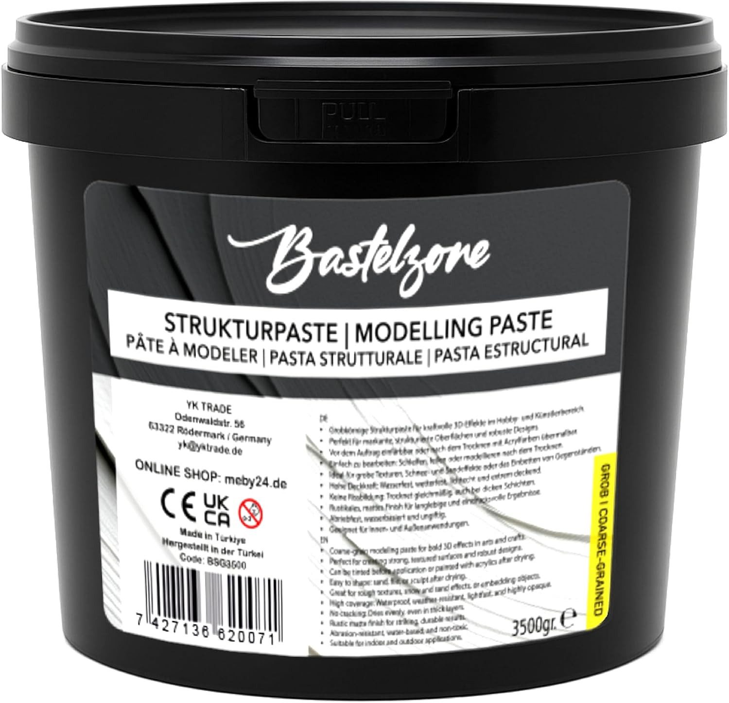 Greenpoint Strukturpaste Strukturpaste Modellierpaste Spachtelmasse – Acrylmaler