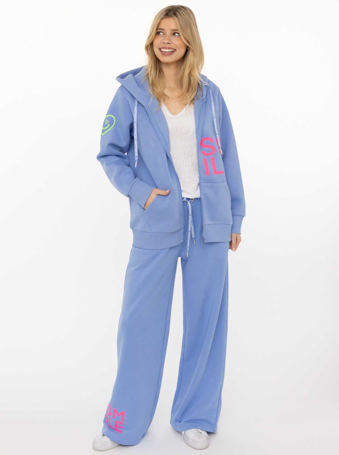 Zwillingsherz Sweathose "Alissa" mit Print und Neon Stickerei, Kordel und E günstig online kaufen