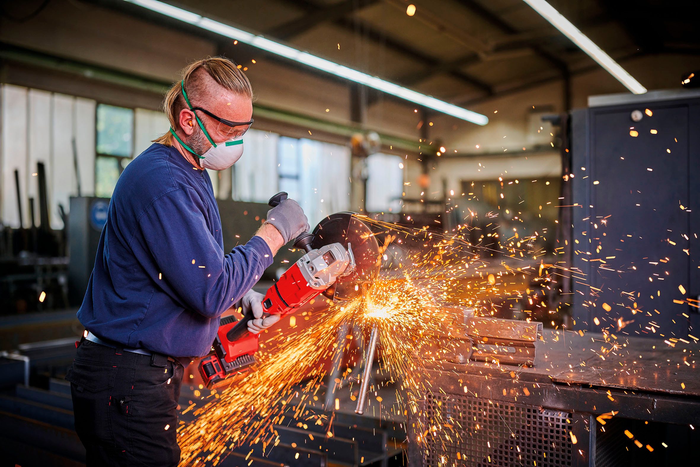 Einhell Akku-Winkelschleifer AXXIO 36/230 Q, Power X-Change, ohne Akku und günstig online kaufen