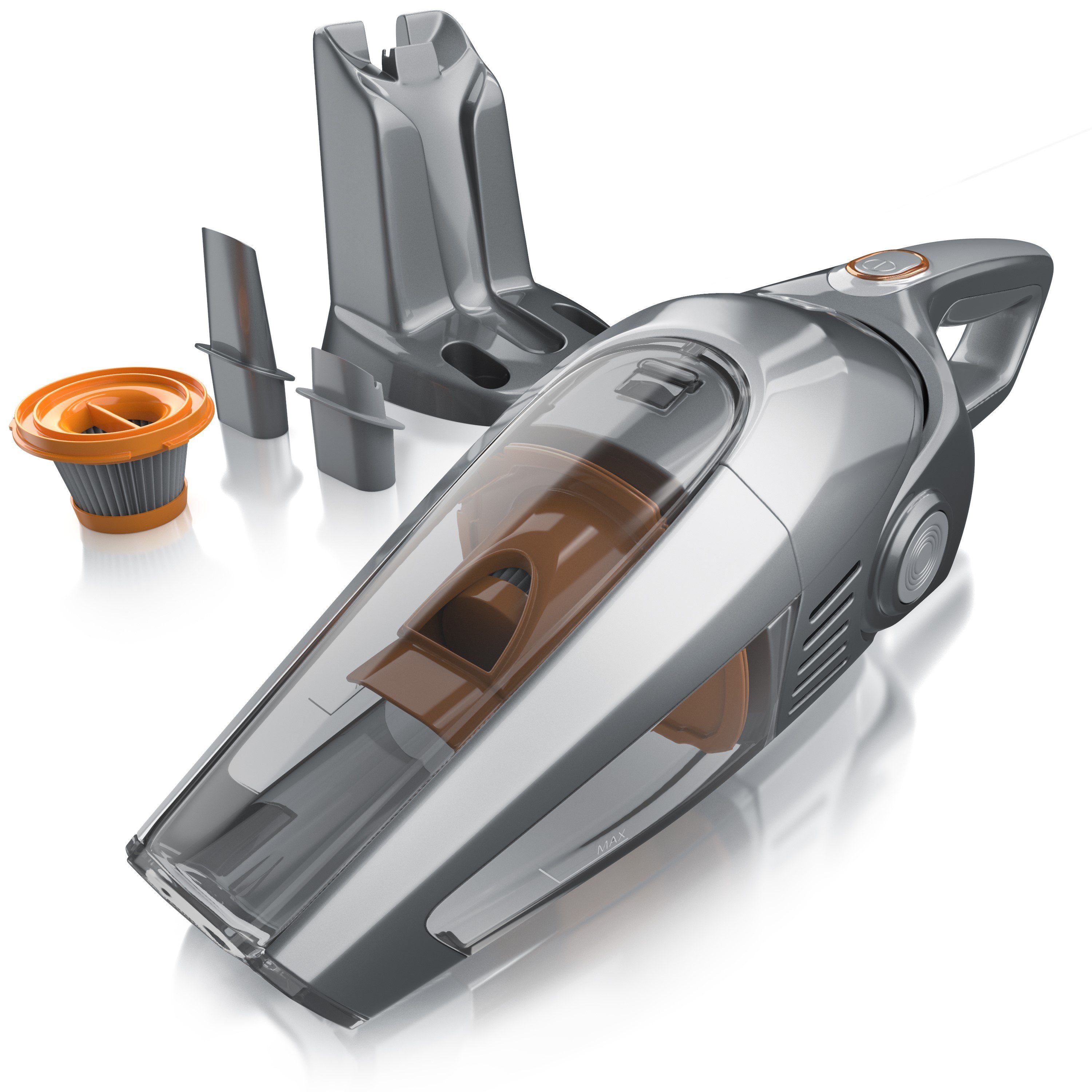 Brandson Akku-Handstaubsauger, 70 W, beutellos, Akku Handstaubsauger Nass & Trocken / Beutellos / HEPA-Filter