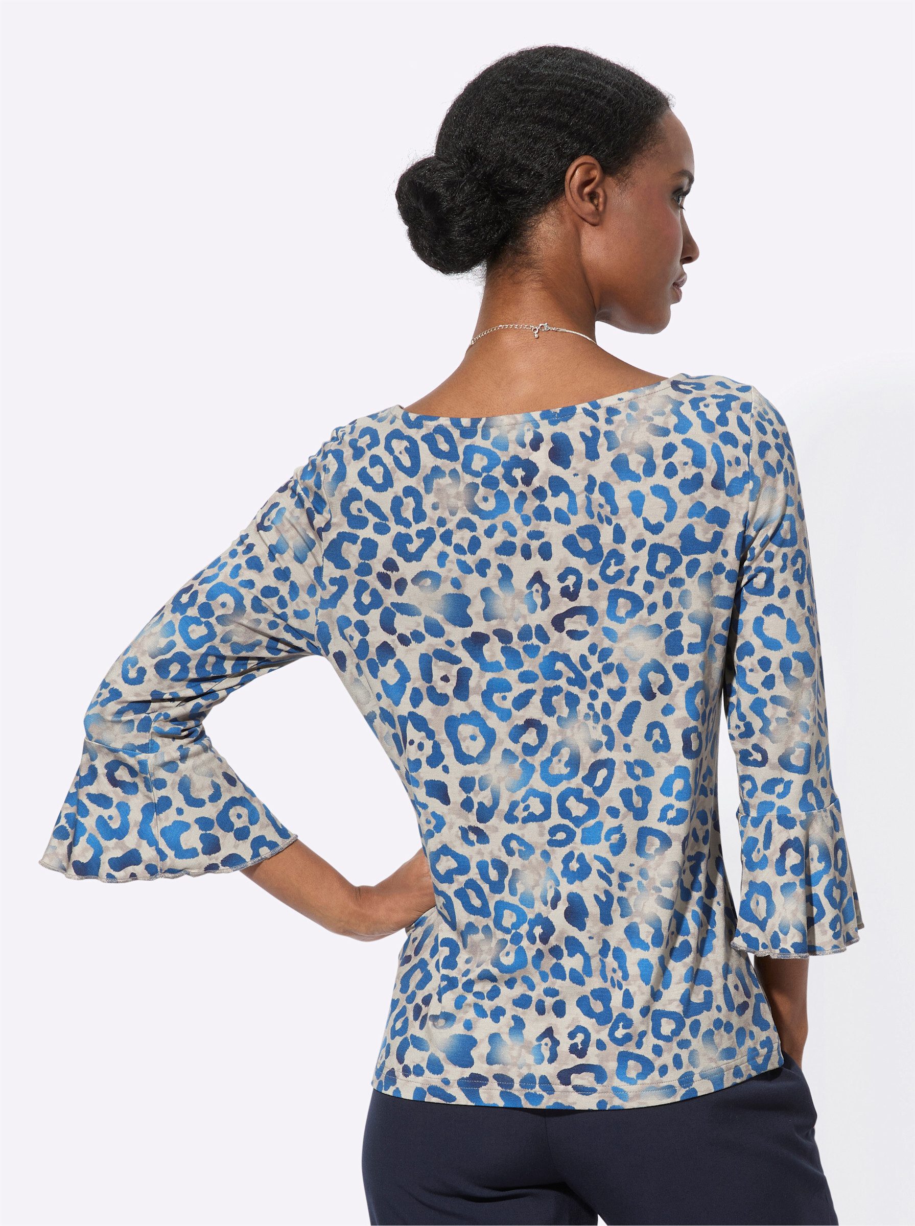 creation L T-Shirt Druck-Shirt 3/4-Arm