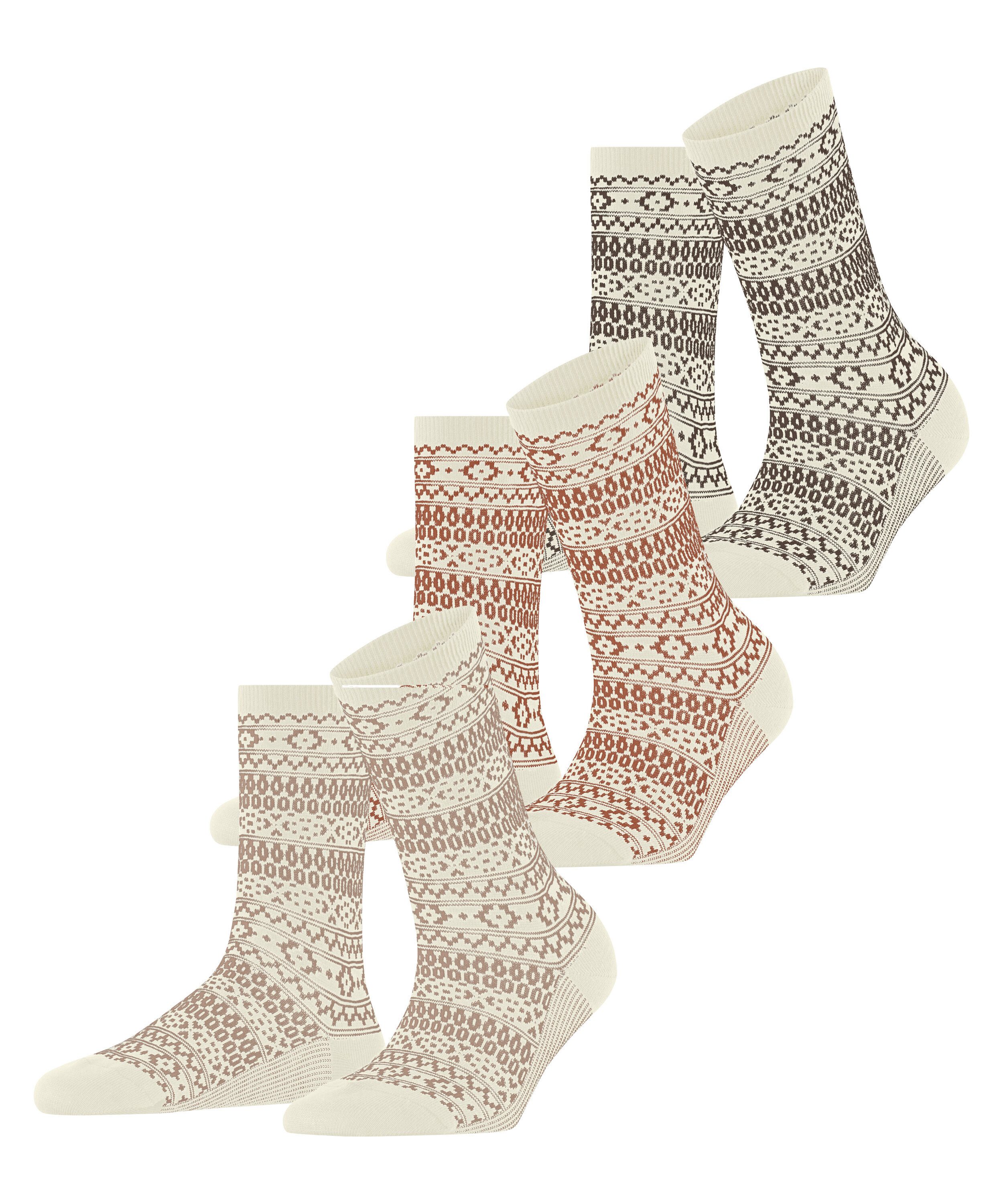 Esprit Funktionssocken Esprit Sami Pattern 3-Pack Damen (3-Paar) von Esprit